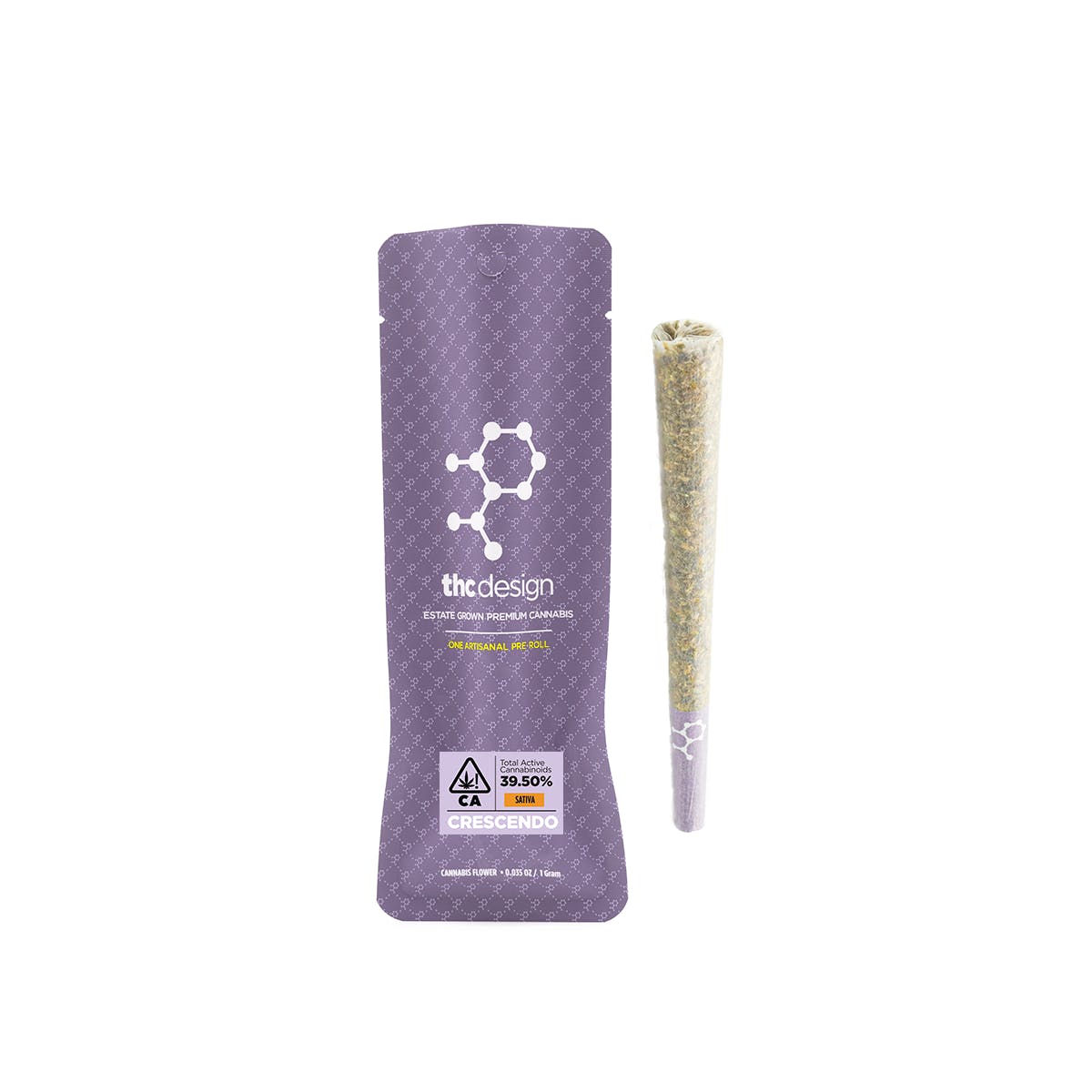 THC Design Crescendo Premium Single Pre-Roll