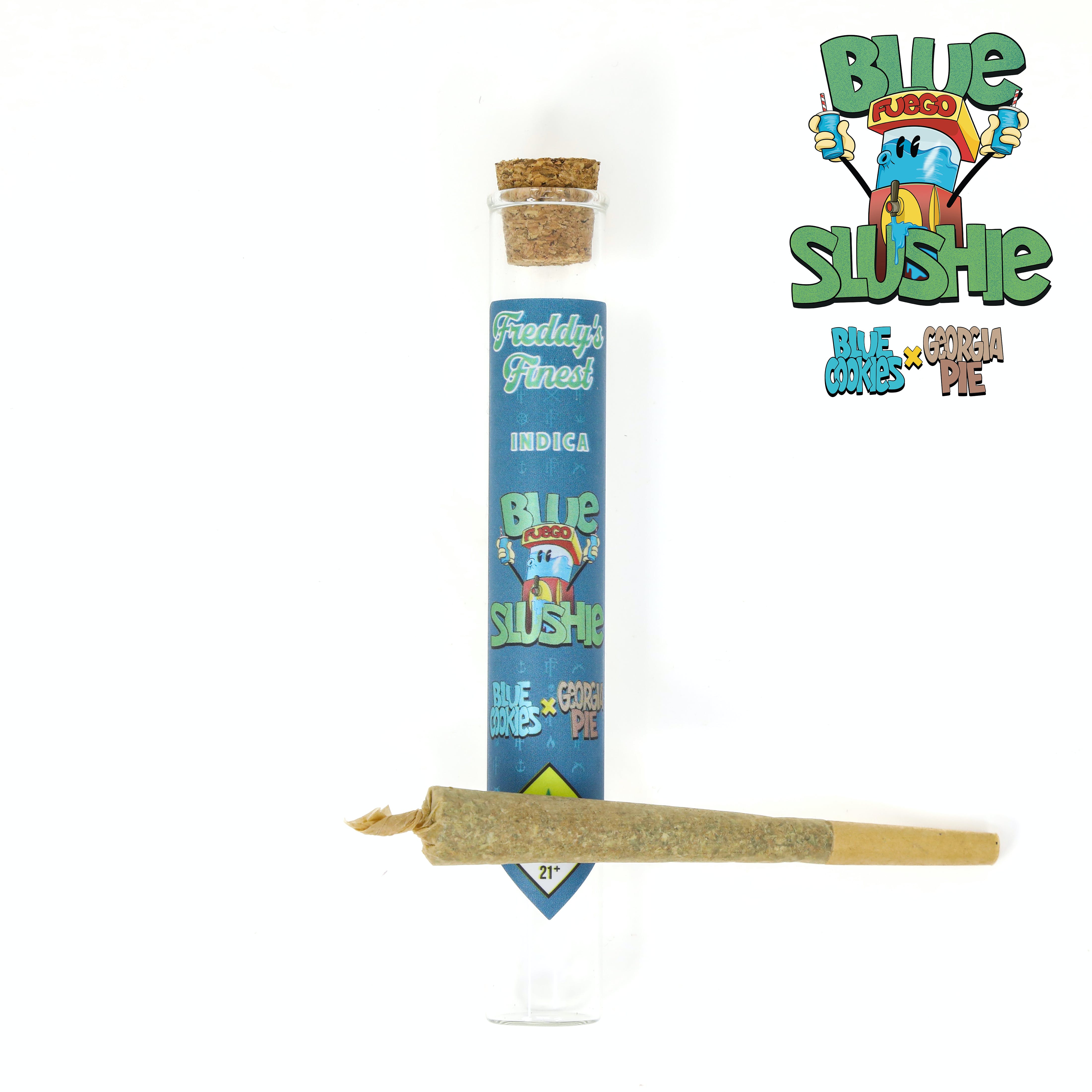Blue Slushie 1g Pre-Roll - Freddy's Finest