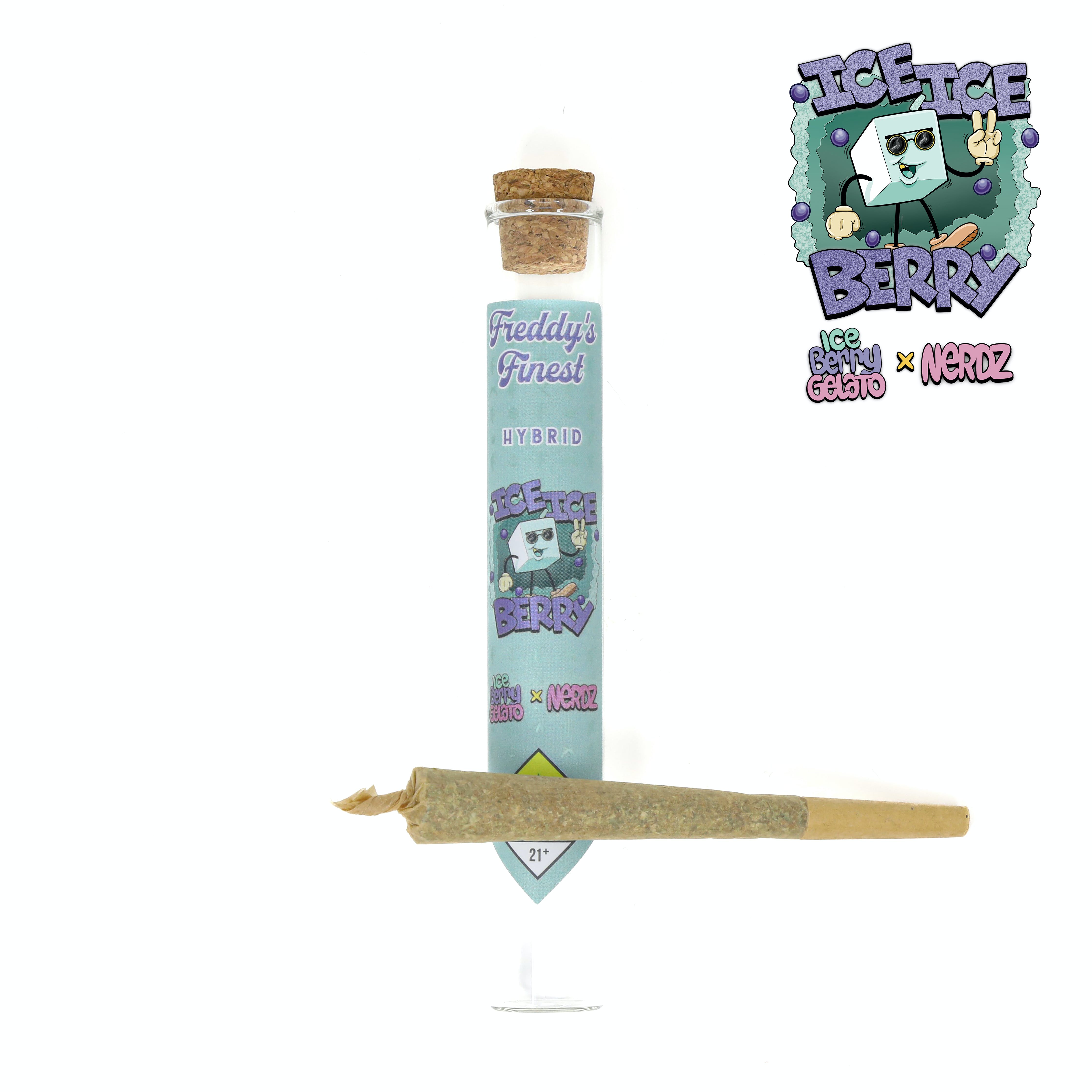 Ice Ice Berry 1g Pre-Roll - Freddy's Finest