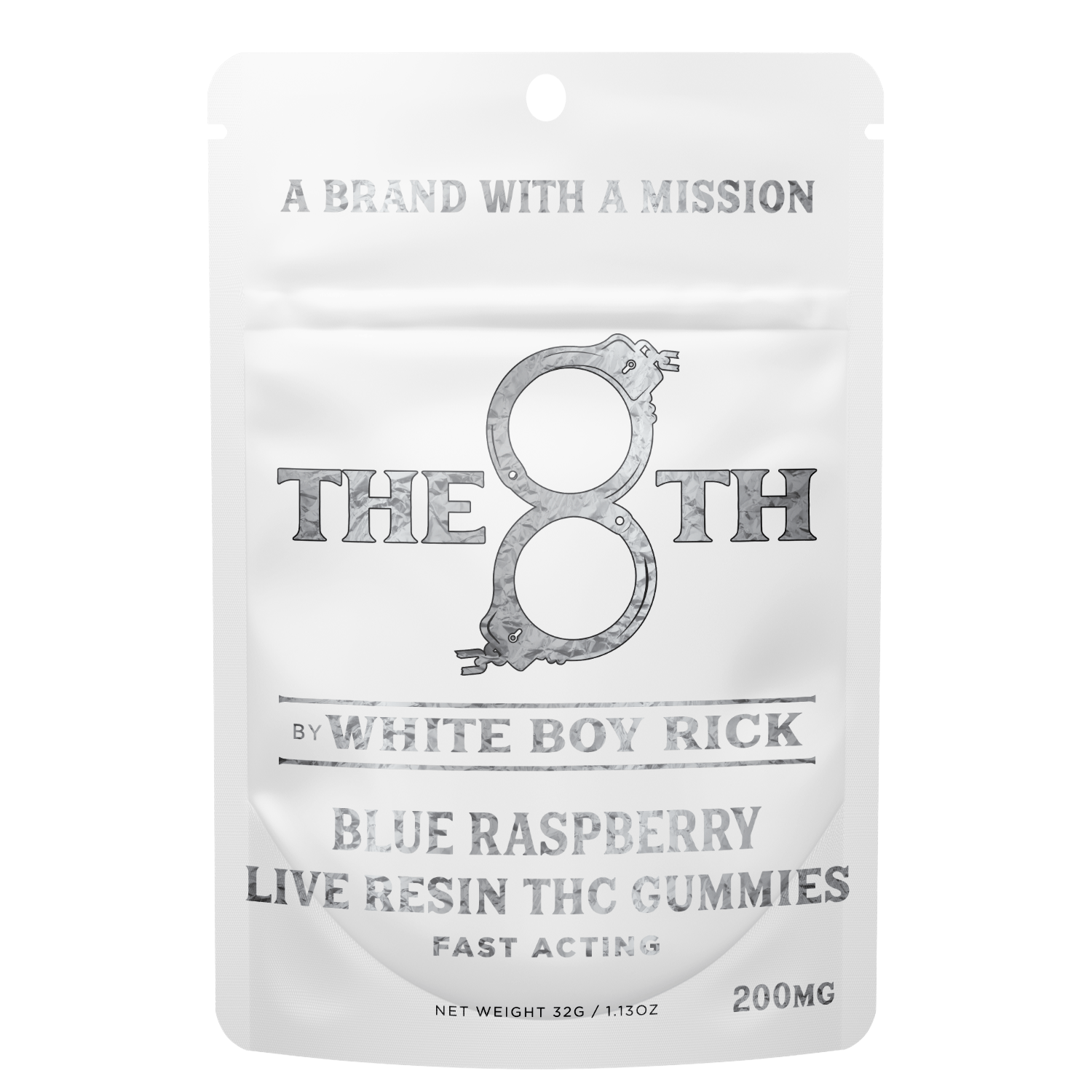 BLUE RASPBERRY FAST-ACTING LIVE RESIN GUMMIES 200MG