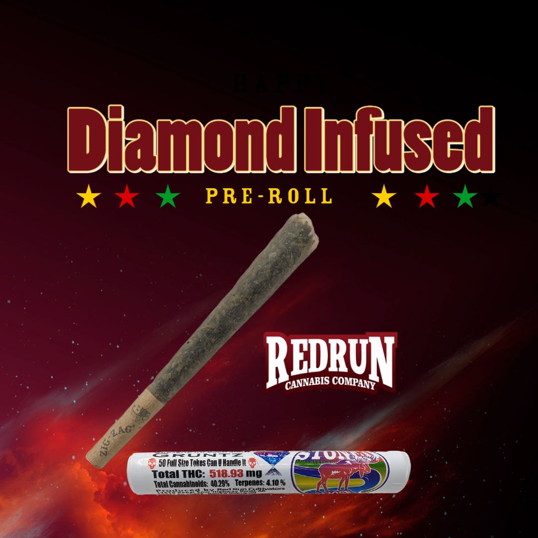 Diamond Infused Baller Joint - Gruntz 1.5g