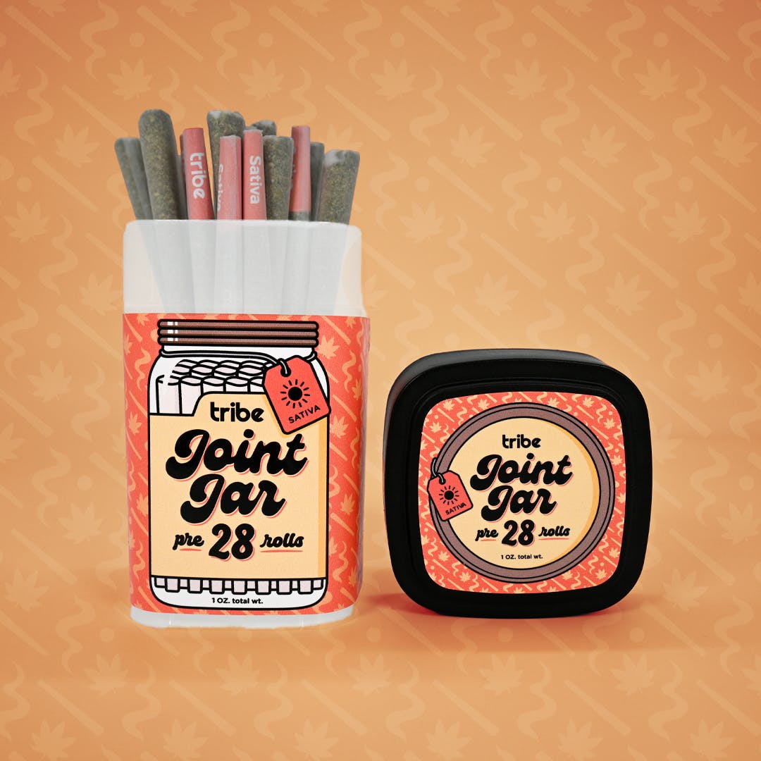 28 Joint Jar - Sativa