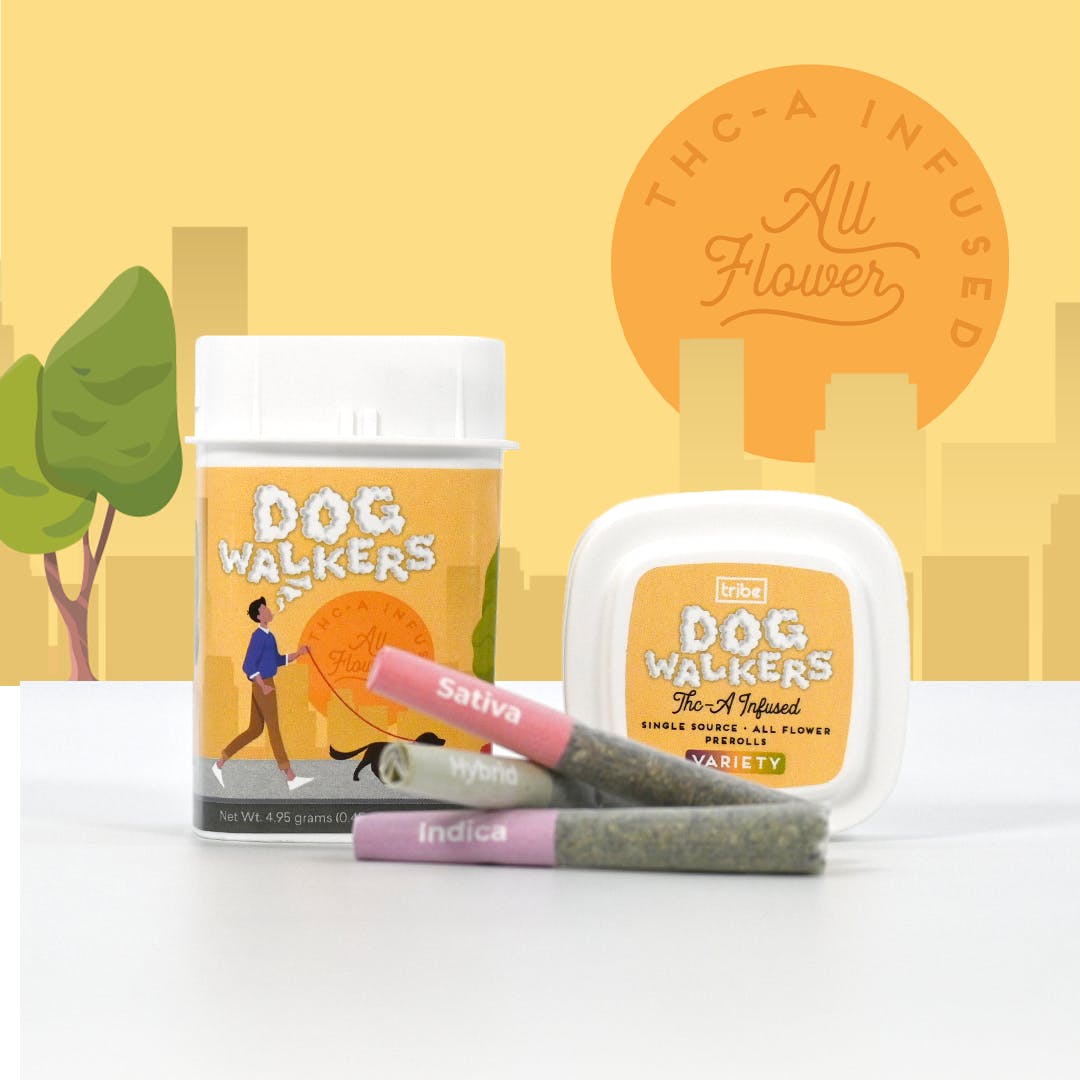 Dogwalkers - THCA Infused - Variety - 11-Pack/4.95 grams total