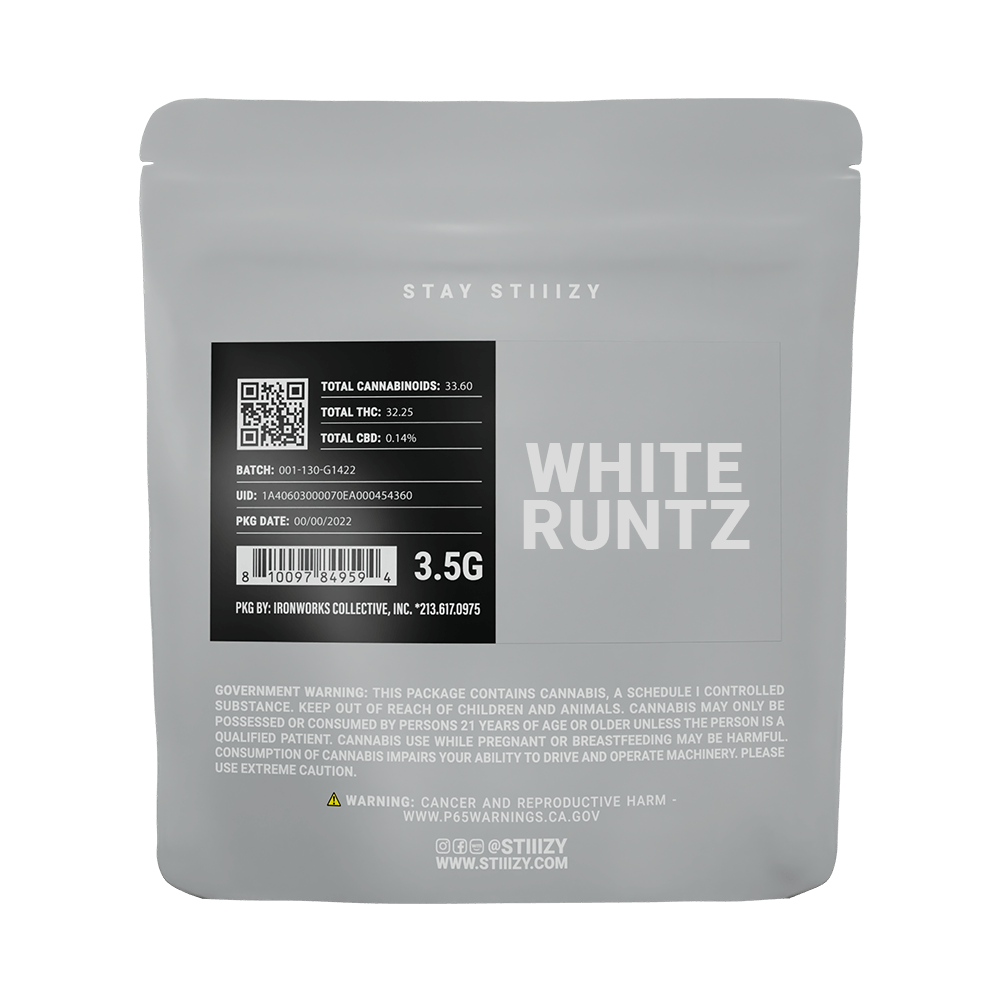 WHITE RUNTZ - GREY LABEL 3.5G