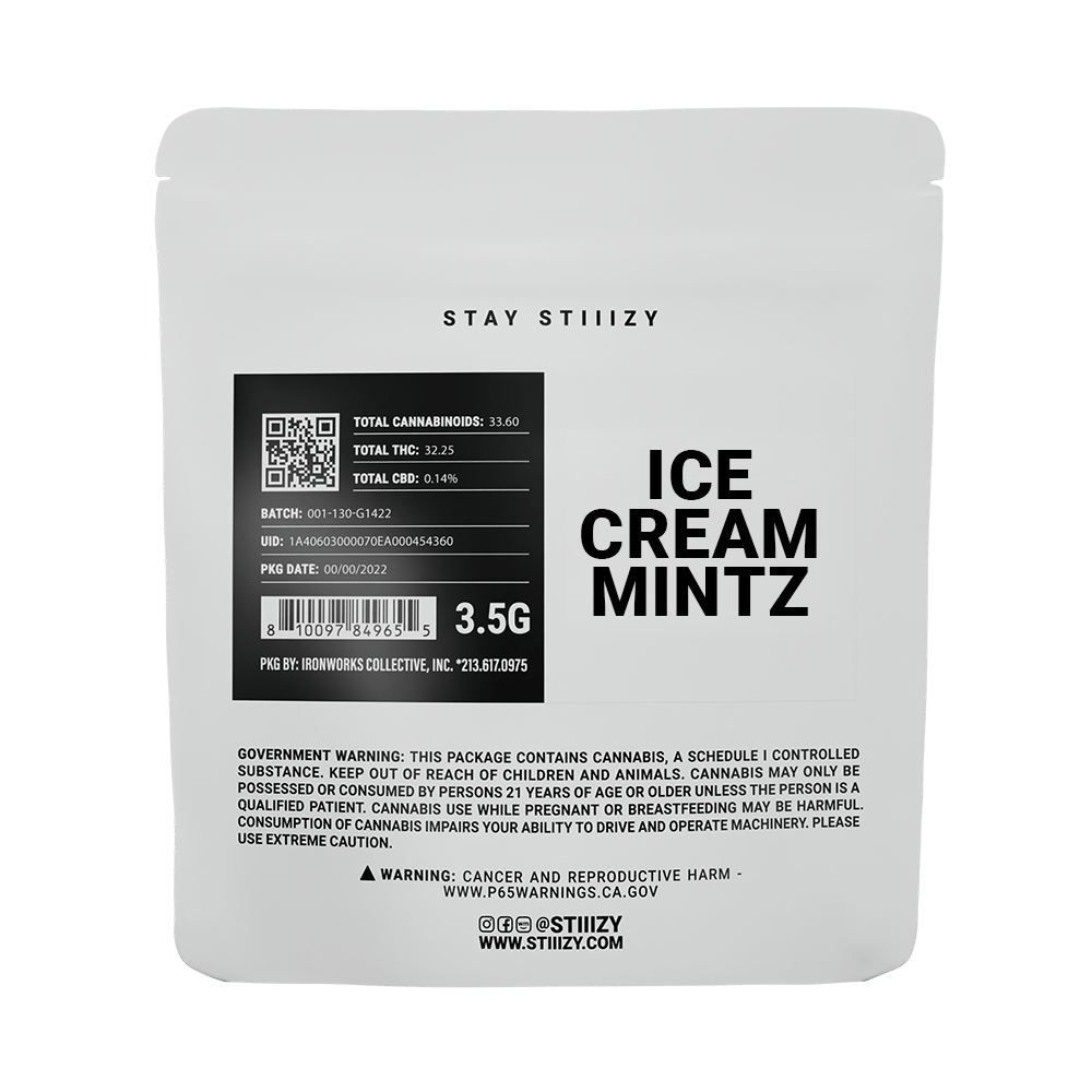 ICE CREAM MINTZ - WHITE LABEL 3.5G