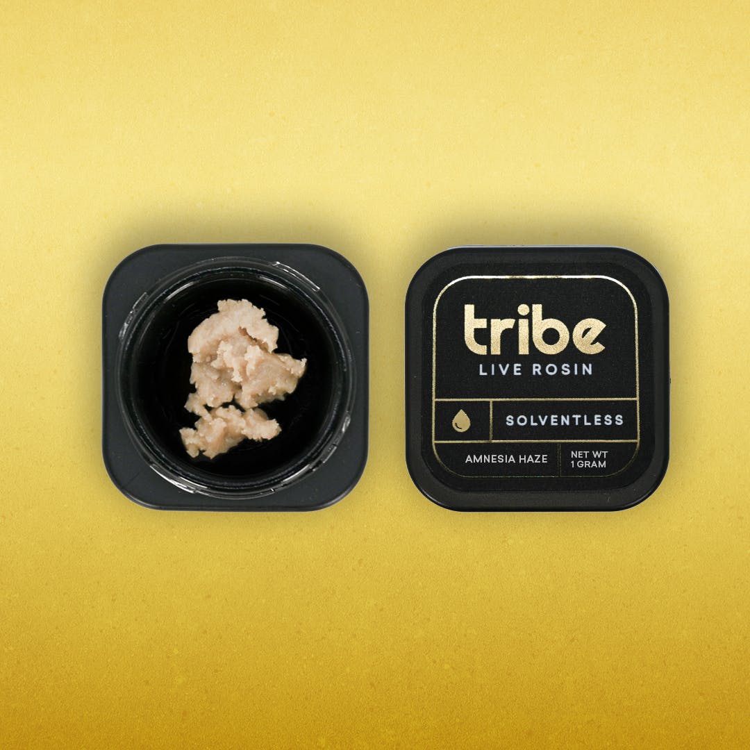 Live Hash Rosin - Amnesia Haze - 1 Gram