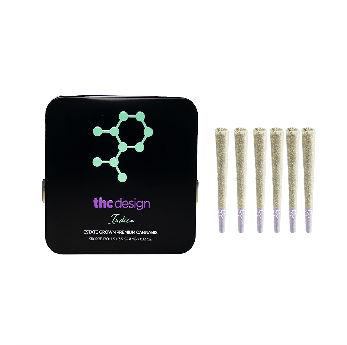 THC Design Lemon Cherry Gelato Pre-Roll Tin