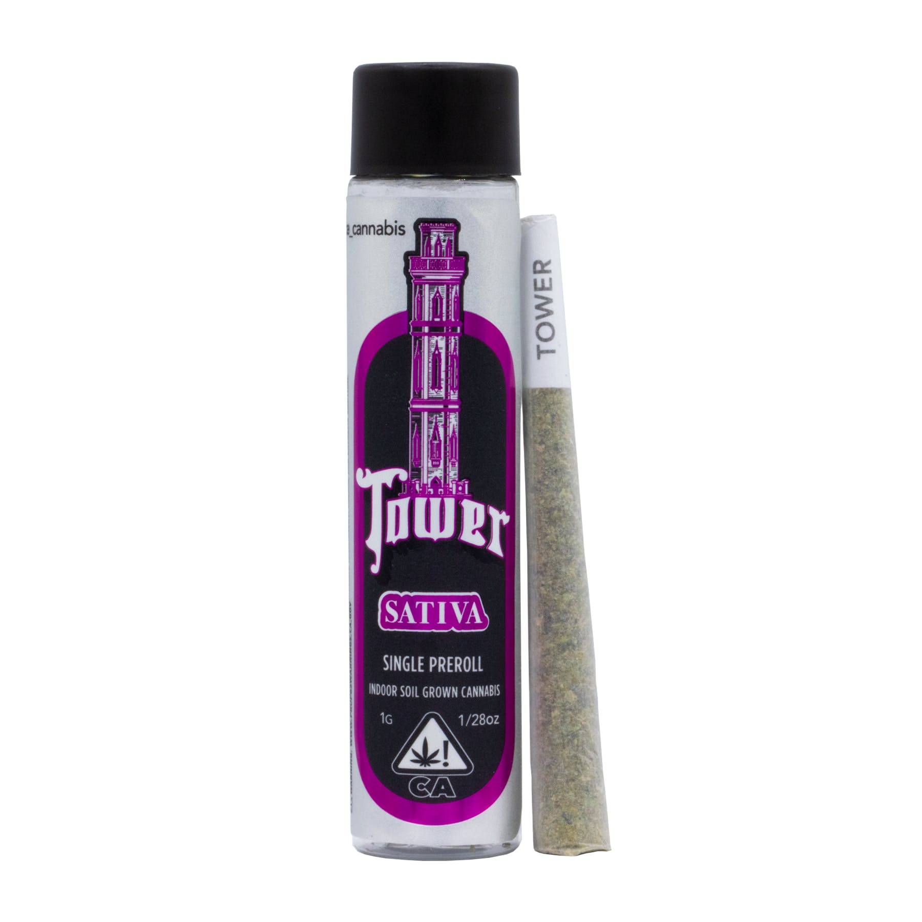 Peppermint Patty - Tower - 1G Sativa Preroll