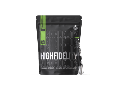 High Fidelity | Gelonade Sativa - Pre Roll 7pk (7g)