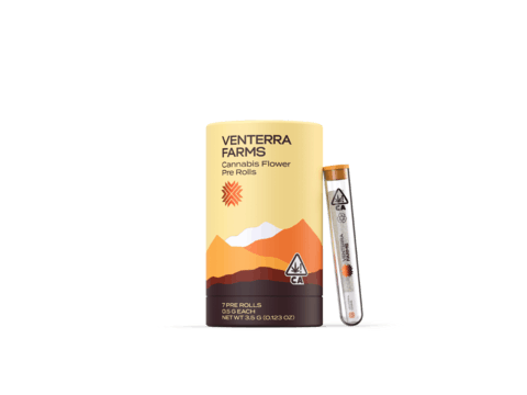 Venterra Farms | Wedding Cake Hybrid - Pre Roll 7pk (3.5g)