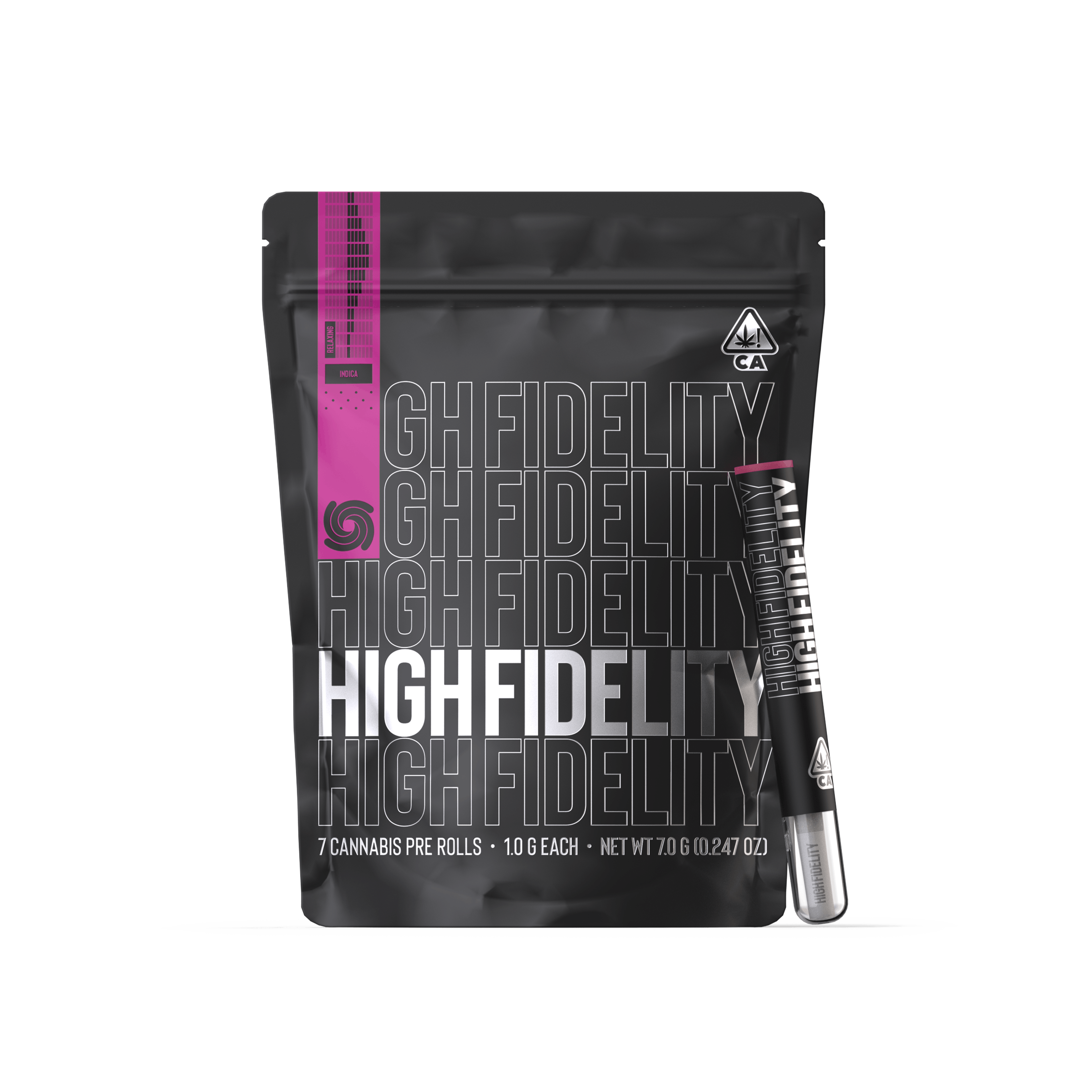 High Fidelity | Slurty3 Indica - Pre Roll 7pk (7g)