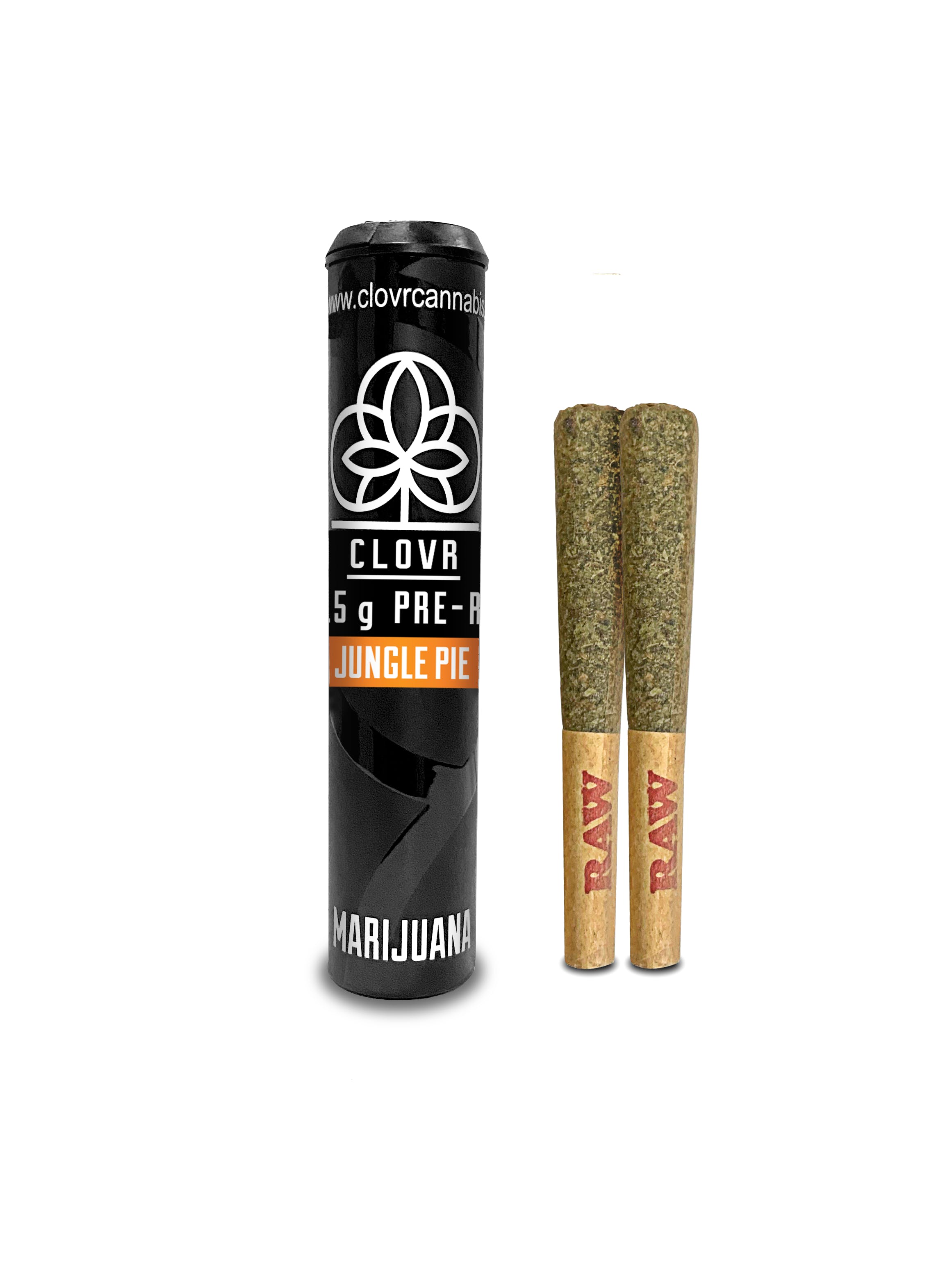 CLOVR- Pre-rolls- 0.5g 2 Pack - Jungle Pie