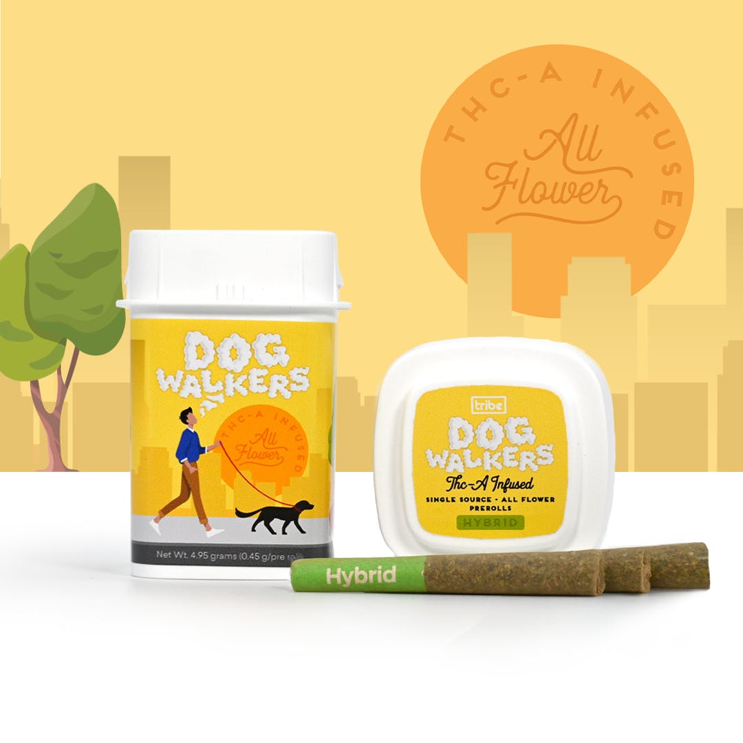 Dogwalkers - THCA Infused - Hybrid - 11-Pack/4.95 grams total