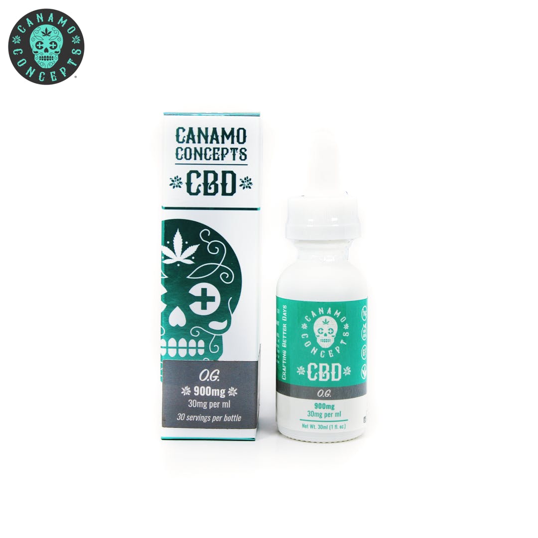 Canamo CBD Tincture 900mg - OG