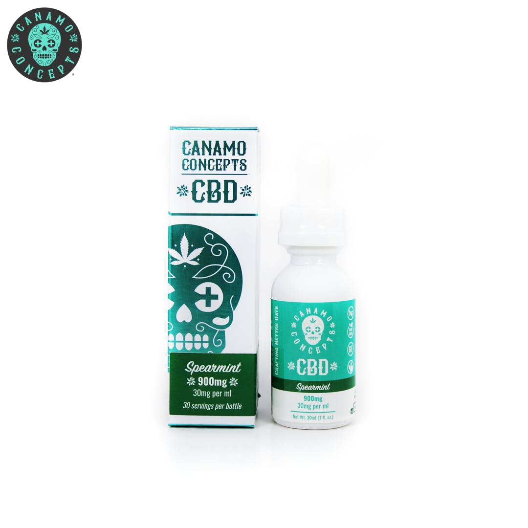 Canamo CBD Tincture 900mg - Spearmint