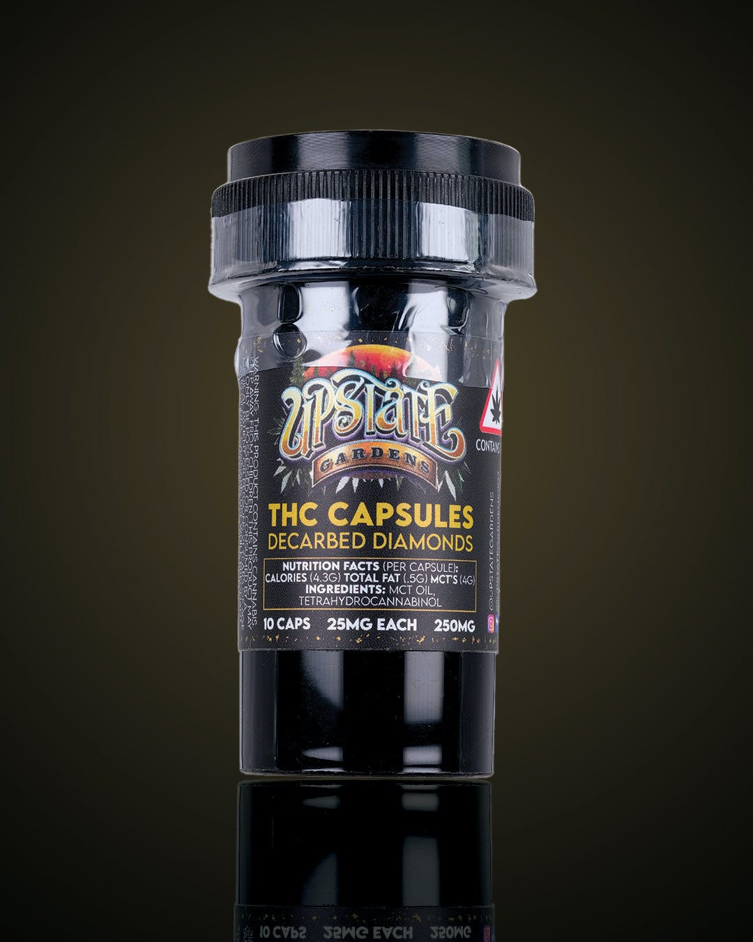 250mg Capsules - Decarbed Diamonds