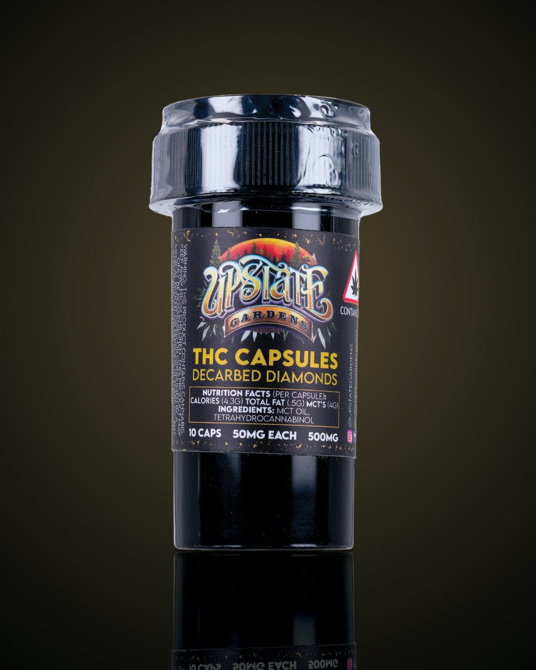 500mg Capsules - Decarbed Diamonds
