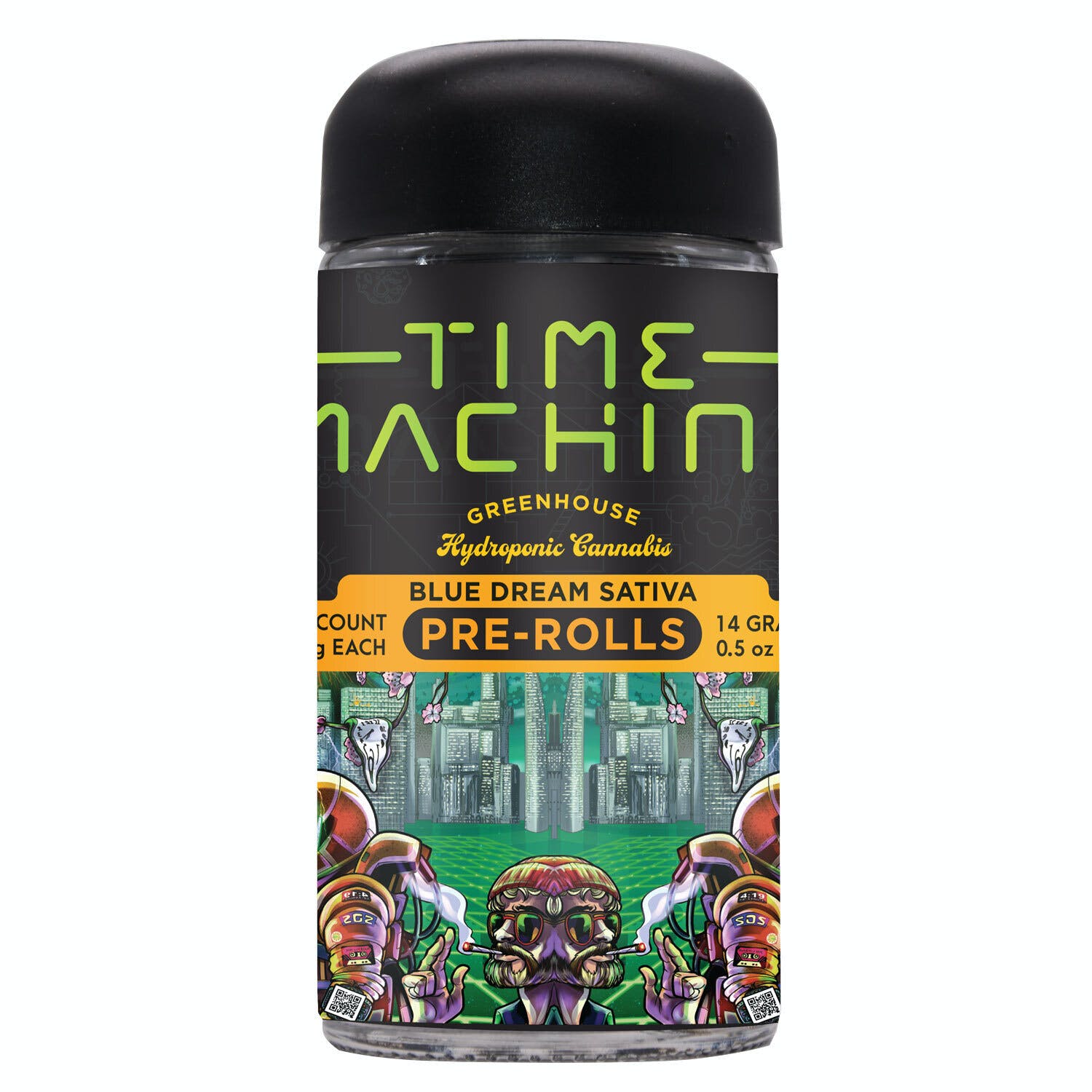 Time Machine Pre-Roll .5g Sativa Blue Dream 28-Pack 14g