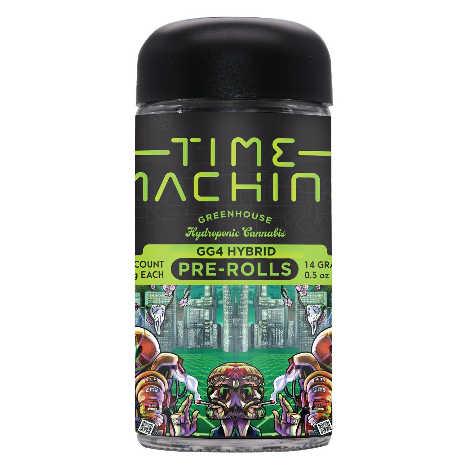 Time Machine Pre-Roll .5g Hybrid GG4 28-Pack 14g