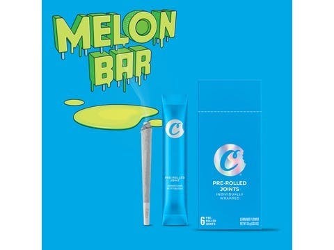 Cookies - Melon Bar - 6 pack Joints (0.58g each)