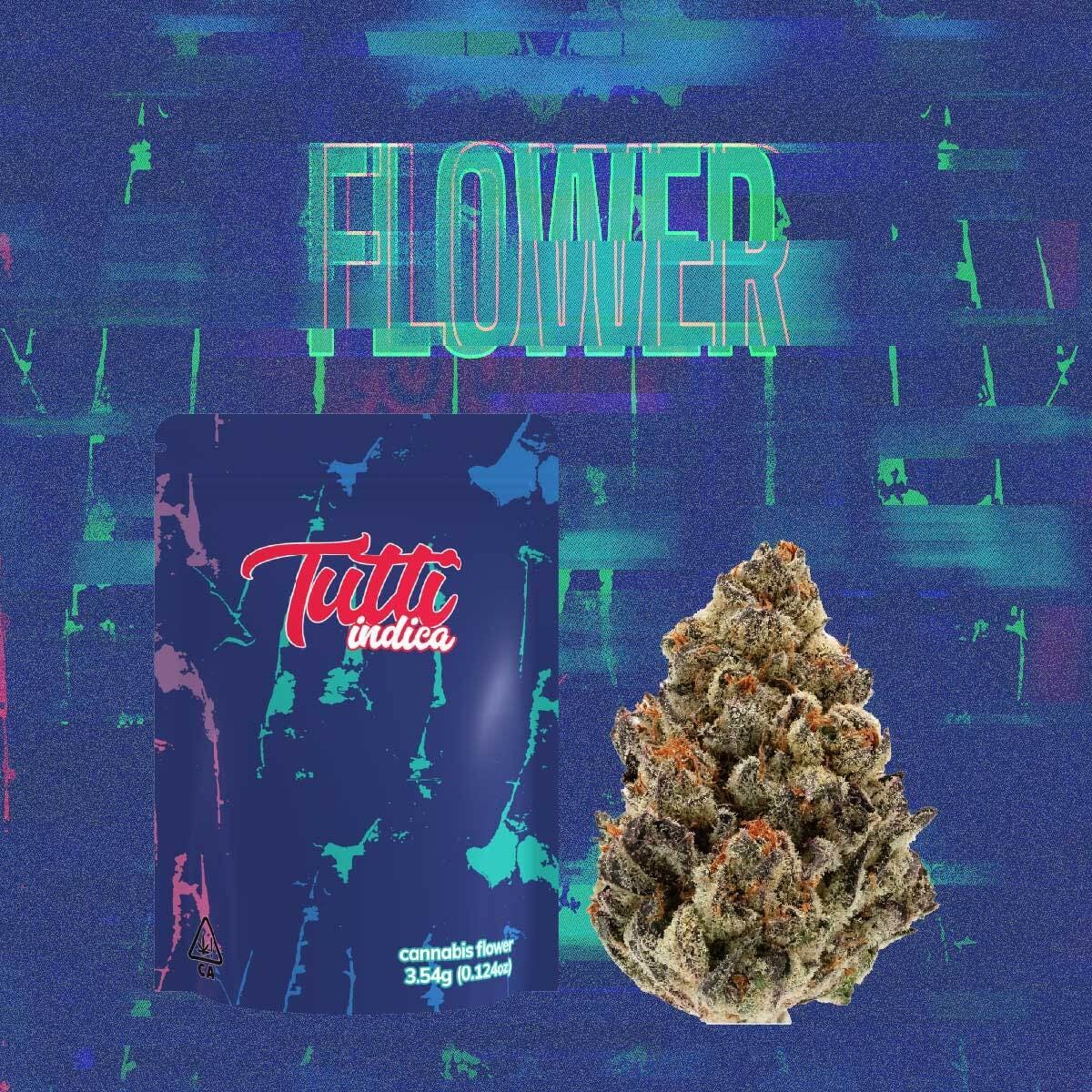 Orange Cookies - Flower - 1/8th