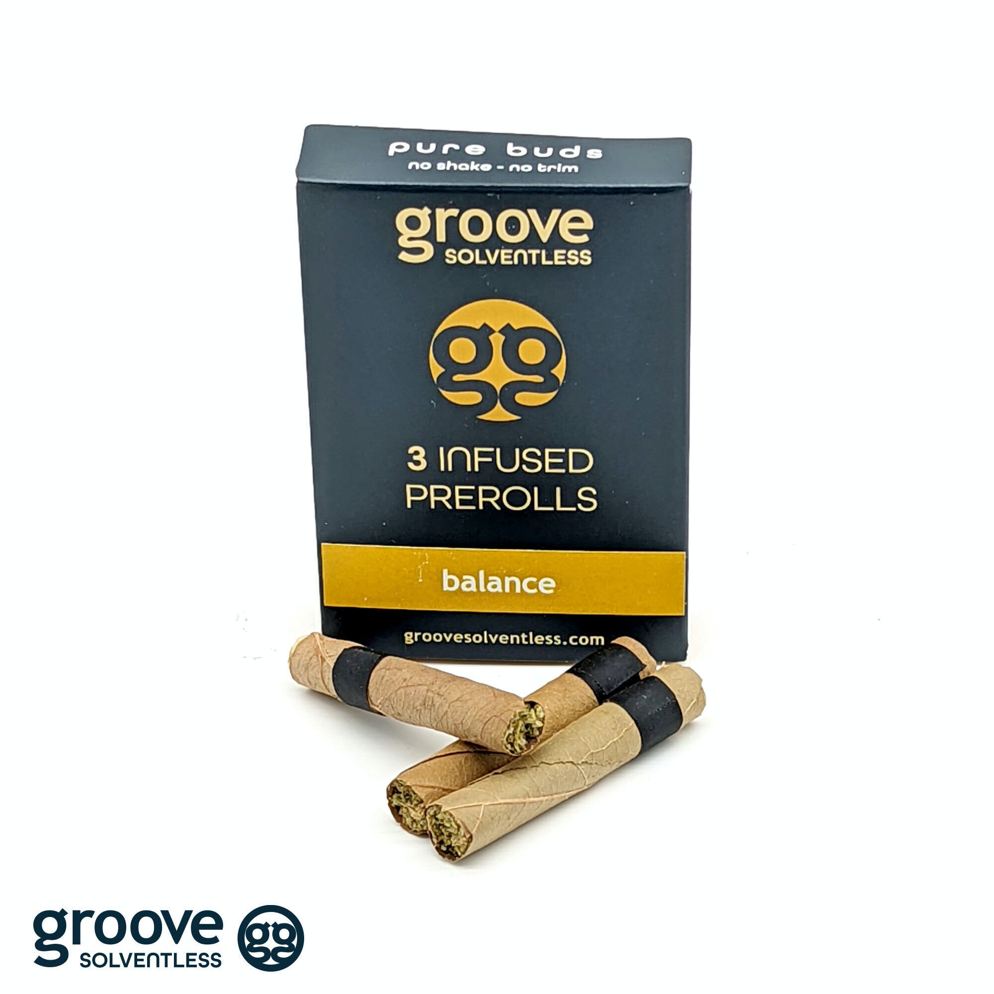 Dream Diesel Flower + Garlic Cookies Infused Pre-Rolls (3 Pack, 2.4g)