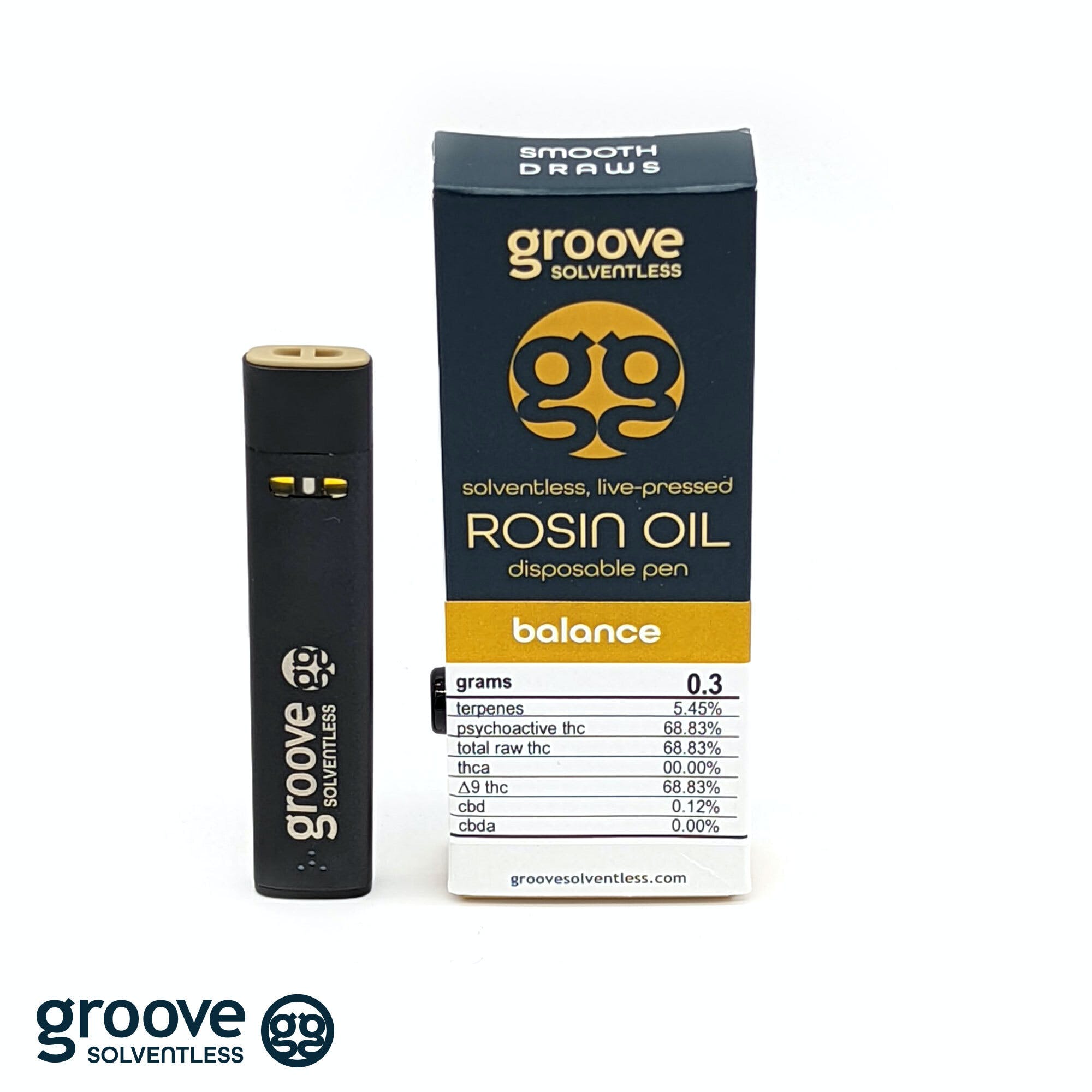 Cookie Cake Live Rosin Disposable .3g