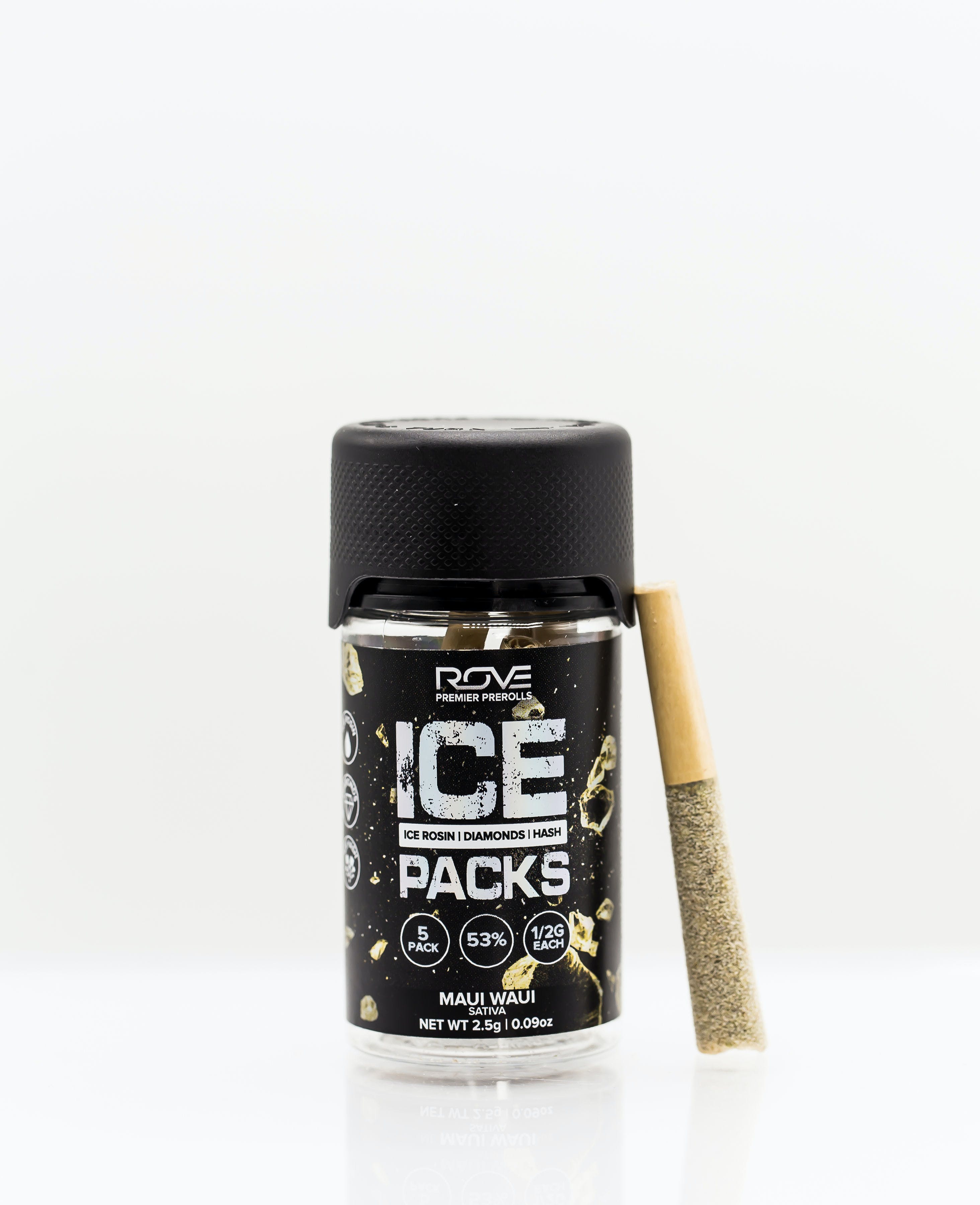 Rove | Ice Packs Rosin, Diamond, Hash Infused - 5pk | Maui Waui