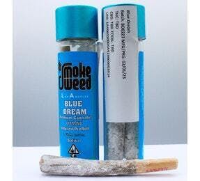 Smoke Weed LA - Blue Dream 2g-Pack Liquid Diamond Infused PreRolls