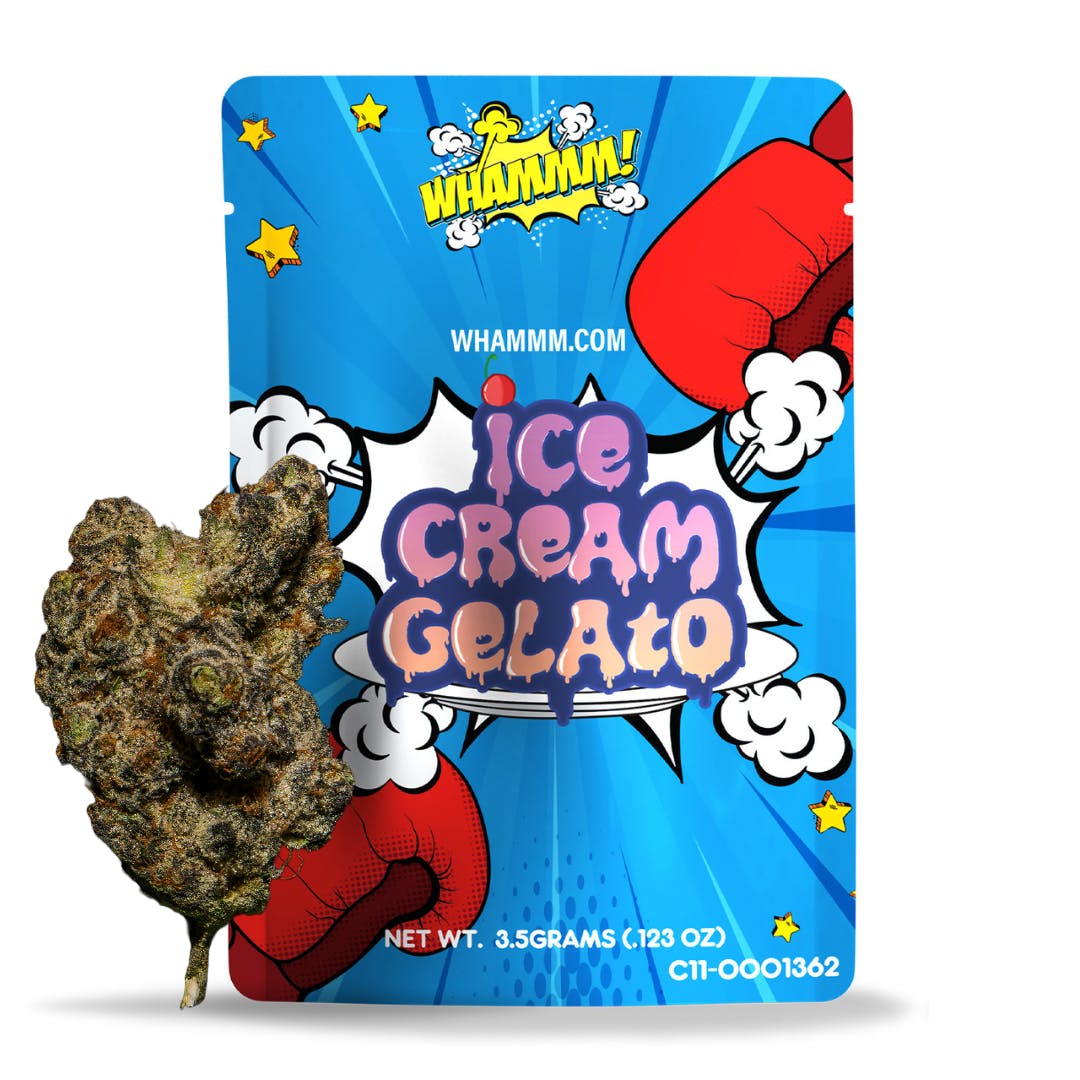 WHAMMM - Flower - Ice Cream Gelato - 3.5G