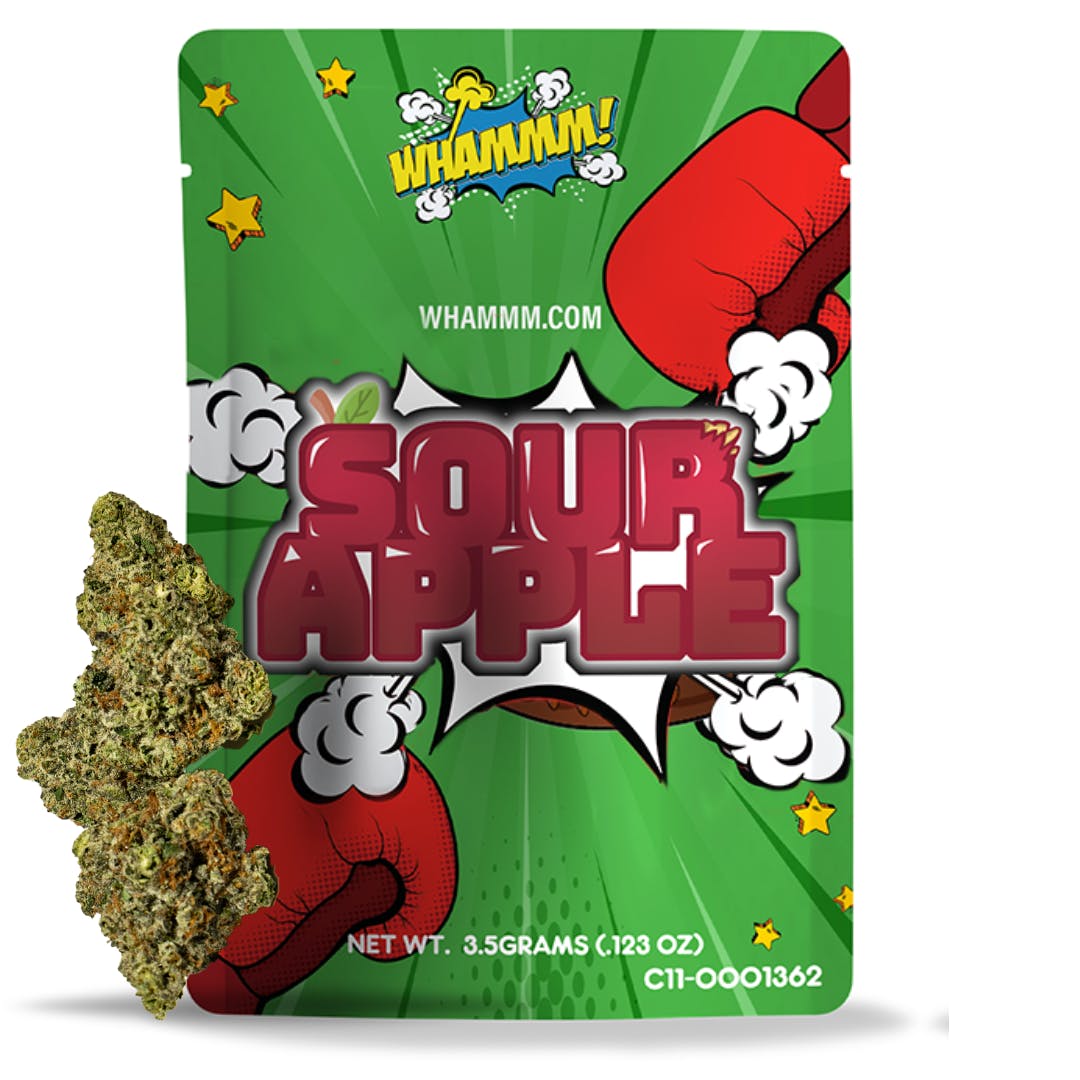 WHAMMM - Flower - Sour Apple - 3.5G