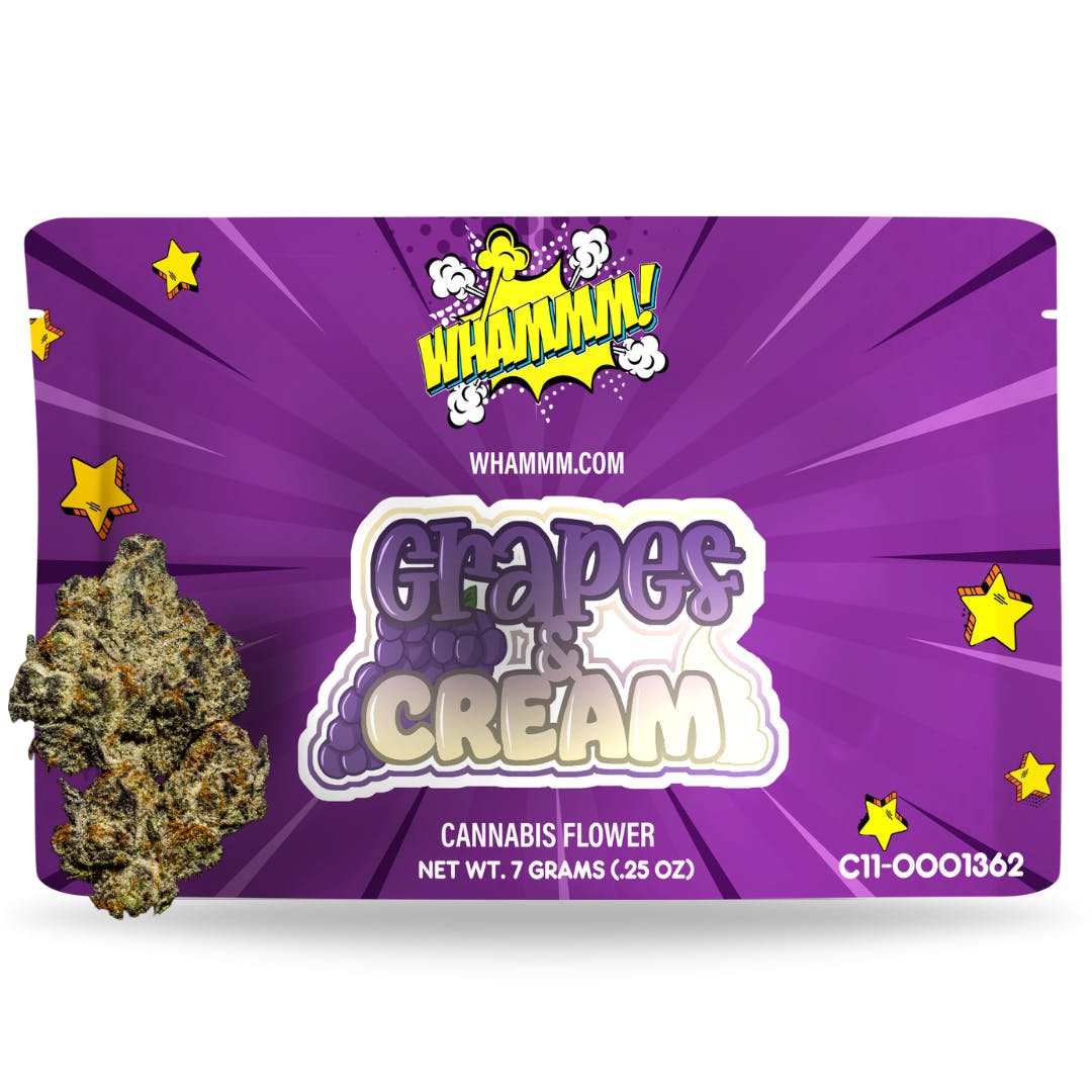 WHAMMM - Flower - Grapes & Cream - 7G