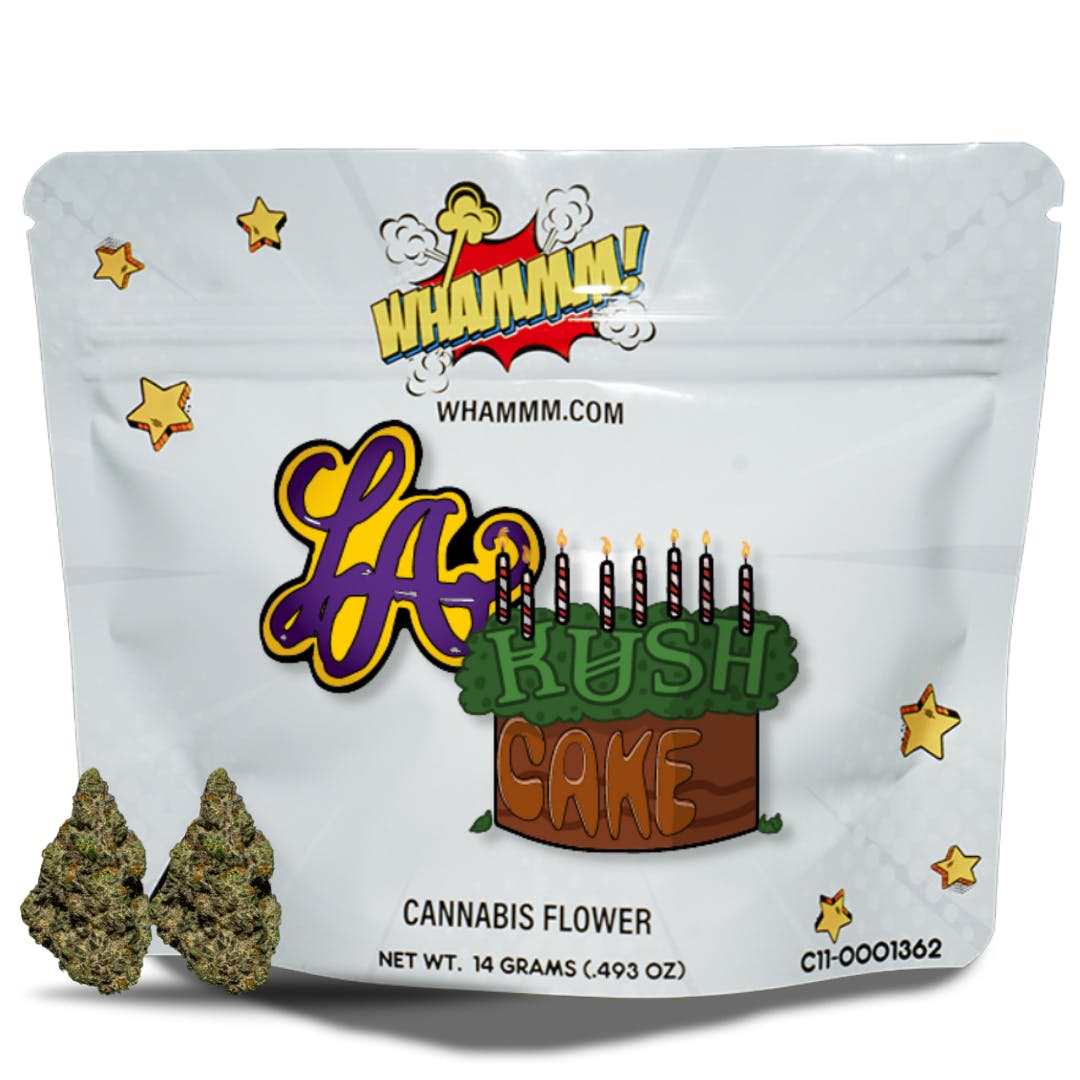 WHAMMM - Flower - LA Kush Cake - 14G Smalls