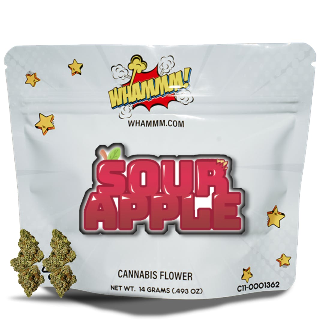 WHAMMM - Flower - Sour Apple - 14G Smalls