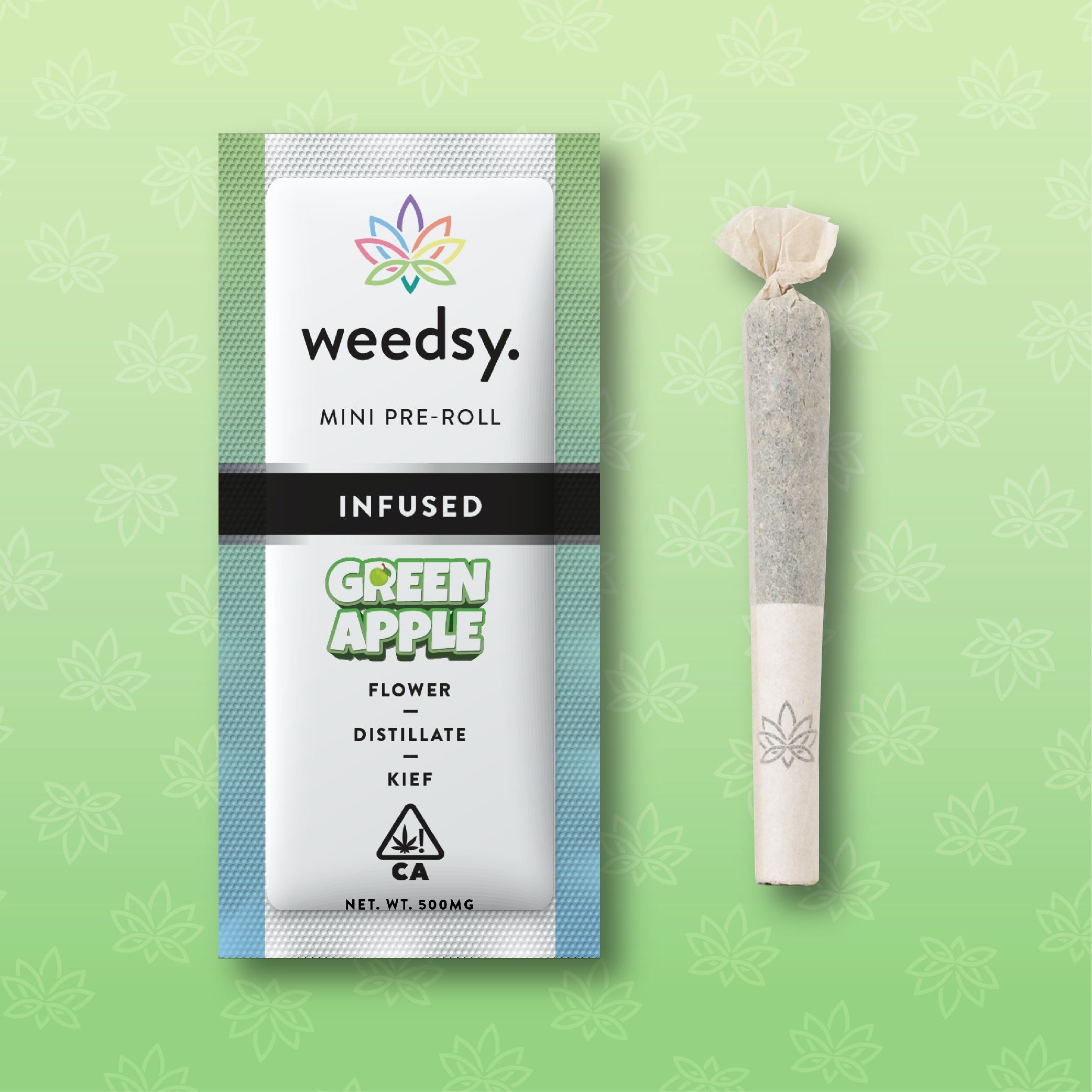 Green Apple 0.5G Infused Mini Pre-Roll