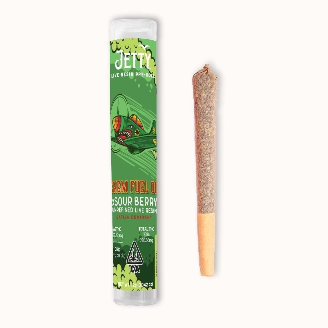 Chem Fuel OG x Sour Berry Live Resin Infused Pre-Rolls Single (1.2g)
