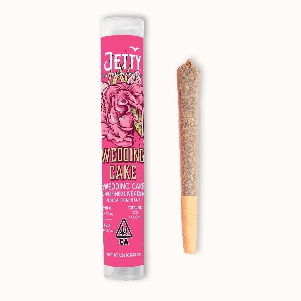 Wedding Cake x Wedding Cake Live Resin Infused Pre-Rolls Single (1.2g)