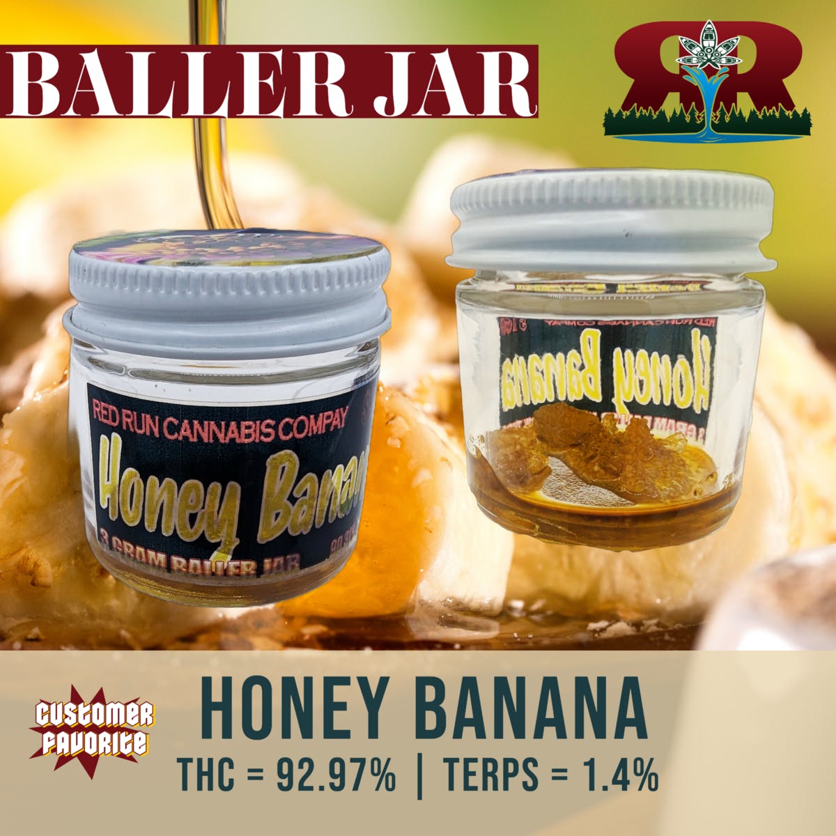 Baller Jar - Honey Banana