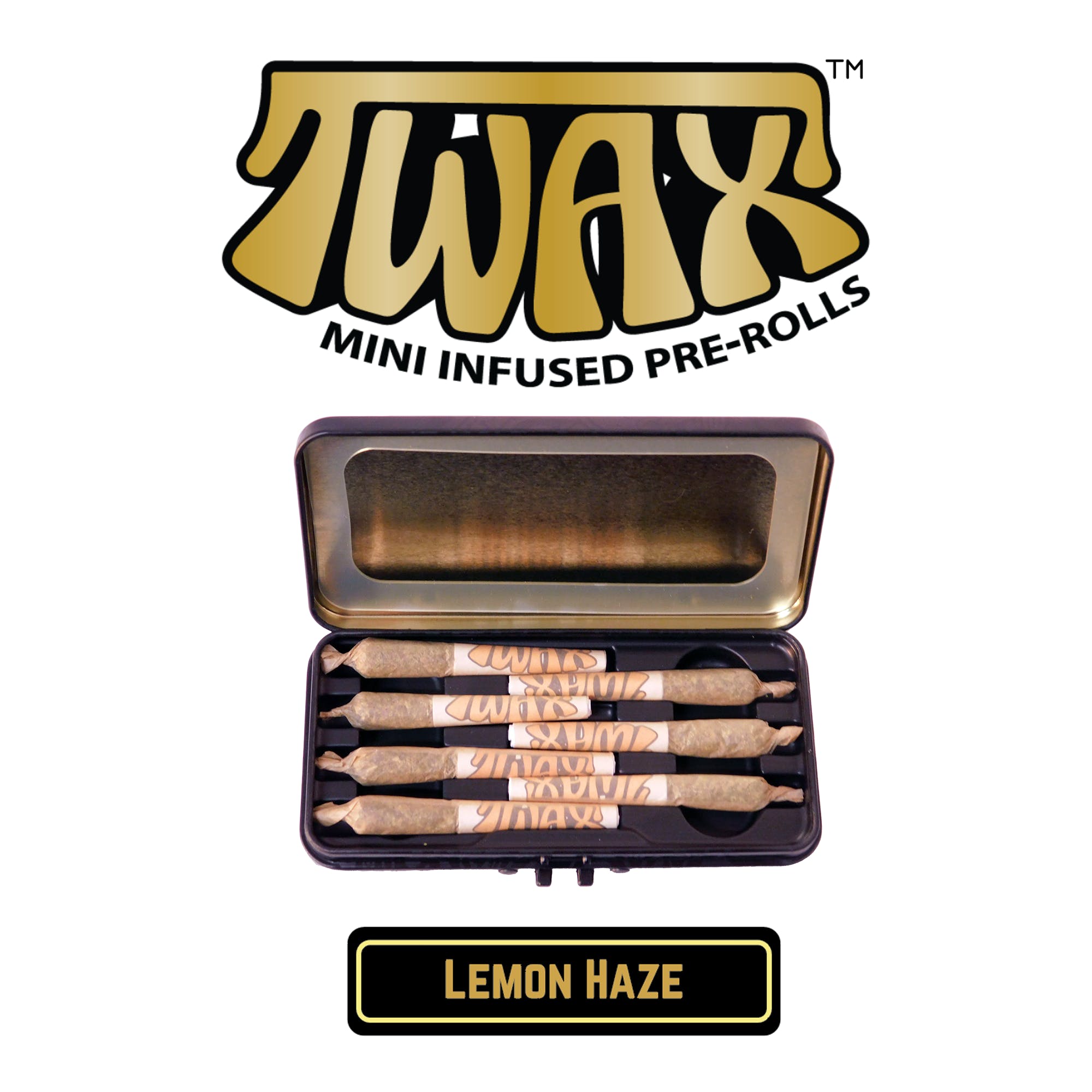 The Clear - TWAX Mini Infused Pre-rolls 3.5g Lemon Haze