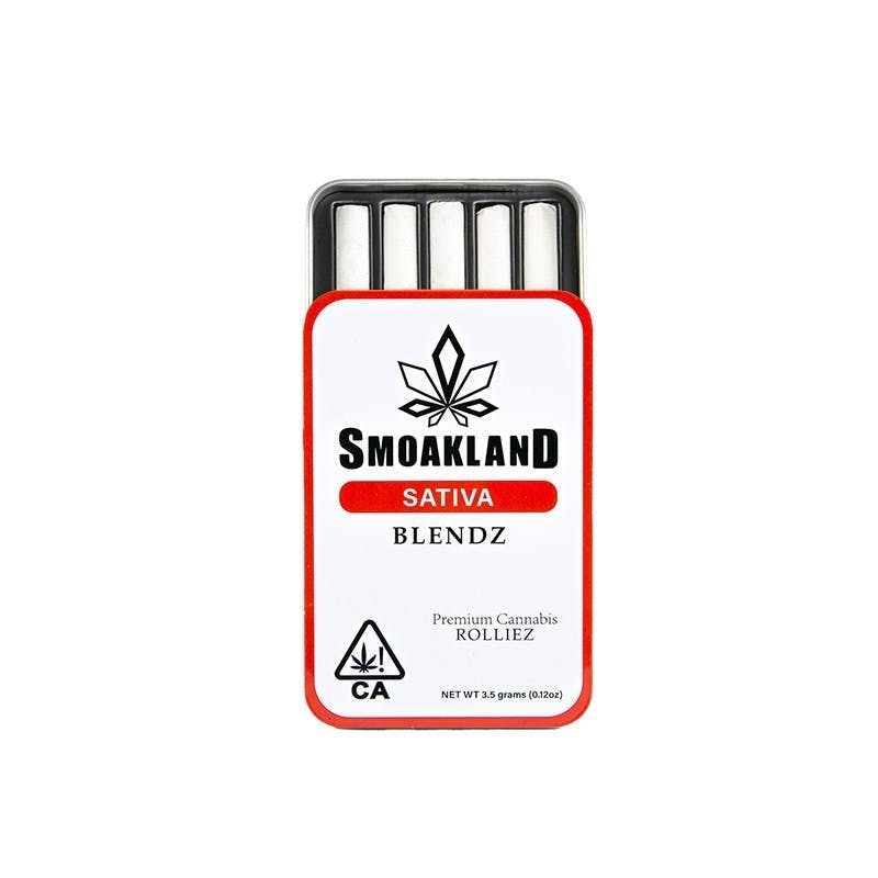 Blendz Pre-roll Tin - Green Crack (S) 5pk- 3.5g