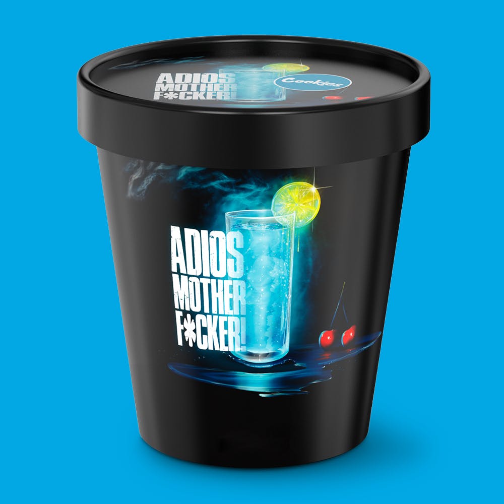 Cookies - 3.5G Flower Tub - Adios Mother Fucker