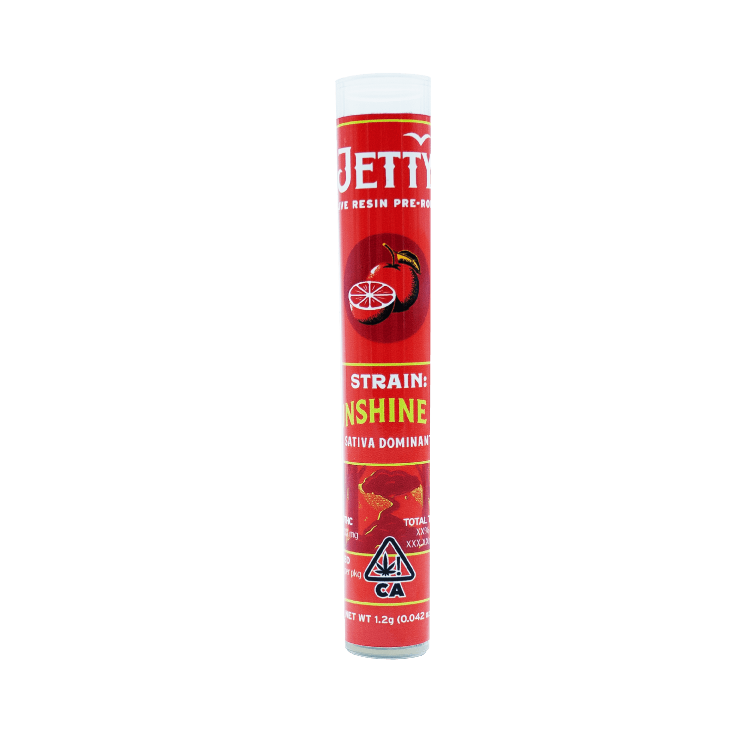 Sunshine OG x Super Lemon Haze Live Resin Infused Pre-Rolls Single (1.2g)