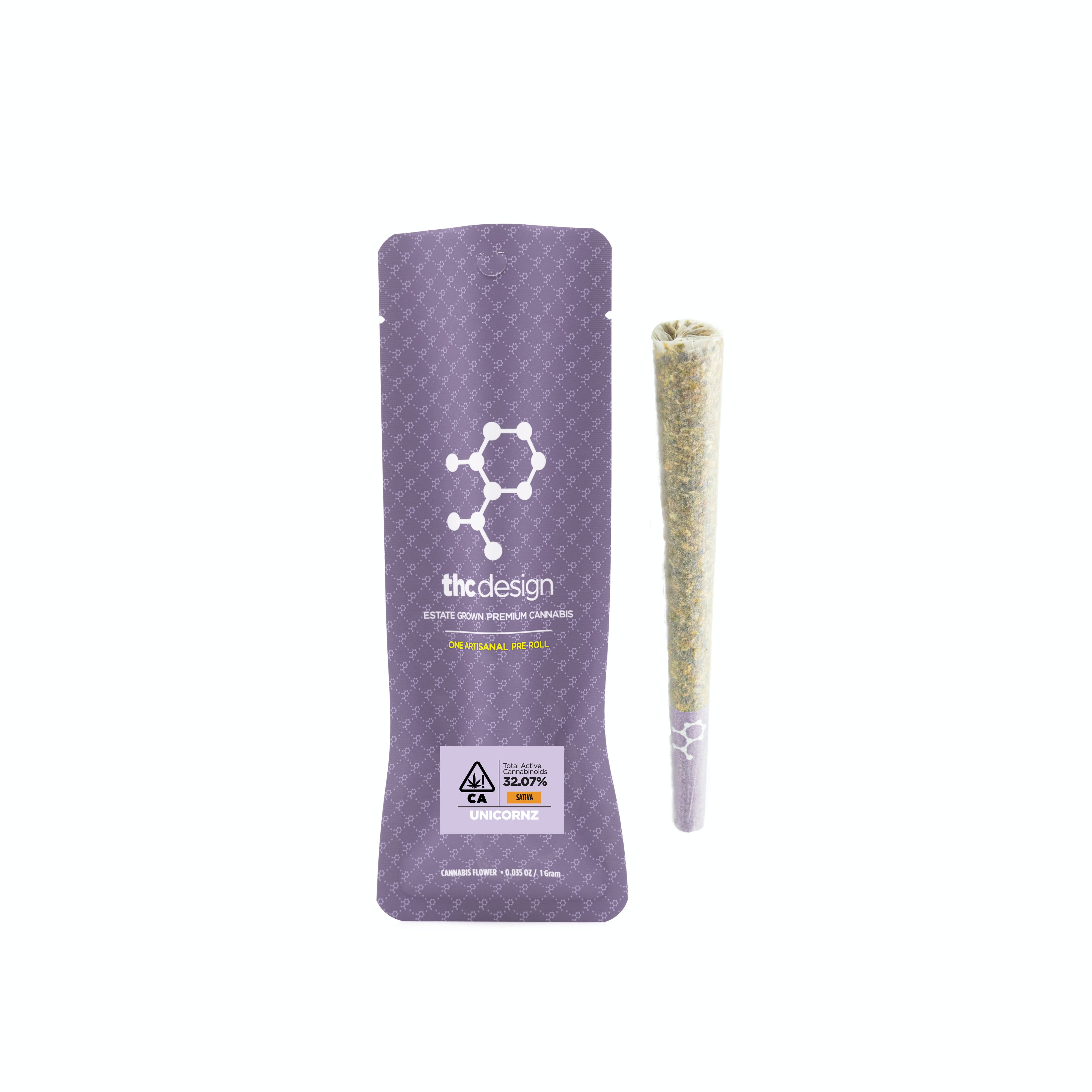 THC Design Unicornz Premium Single Pre-Roll