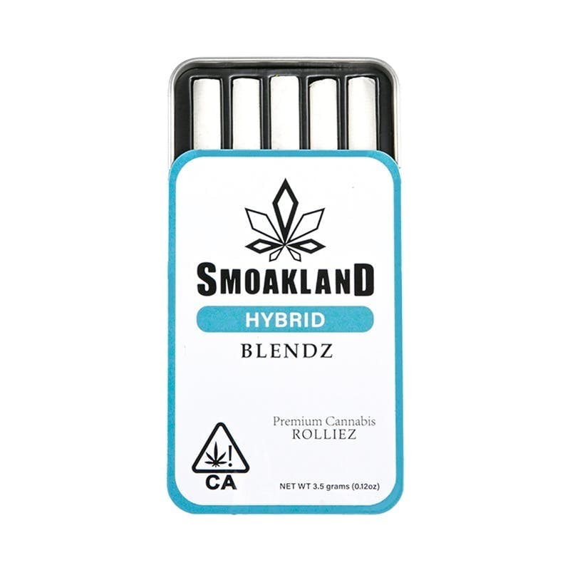 Blendz Pre-Roll Tin - Alien Cookies (H) 5pk - 3.5g