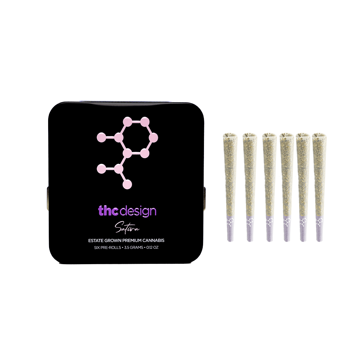 THC Design Ambrosia OG Pre-Roll Tin