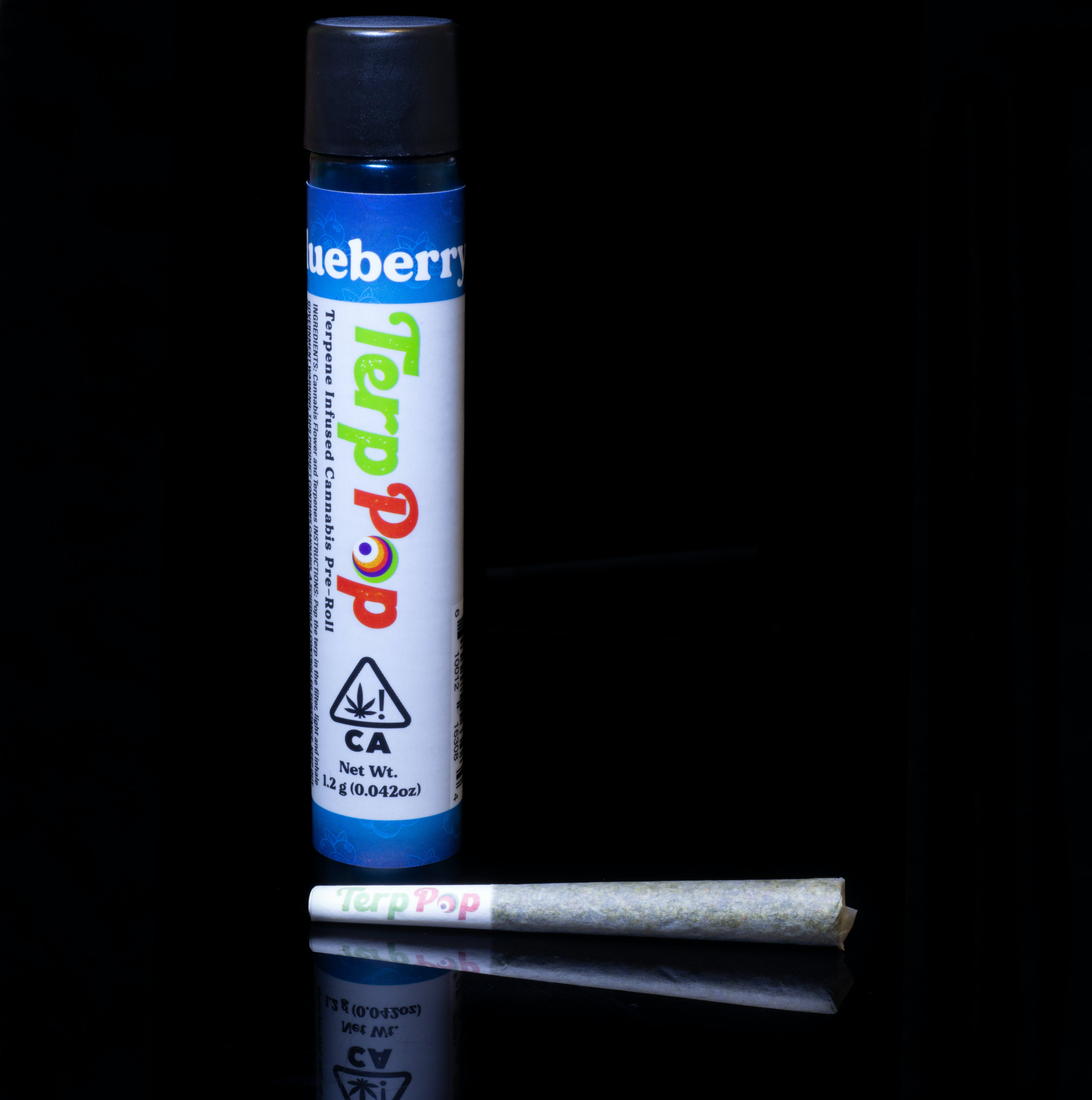 Terp Brand Terp Pop - Blueberry 1.2 Gram Preroll