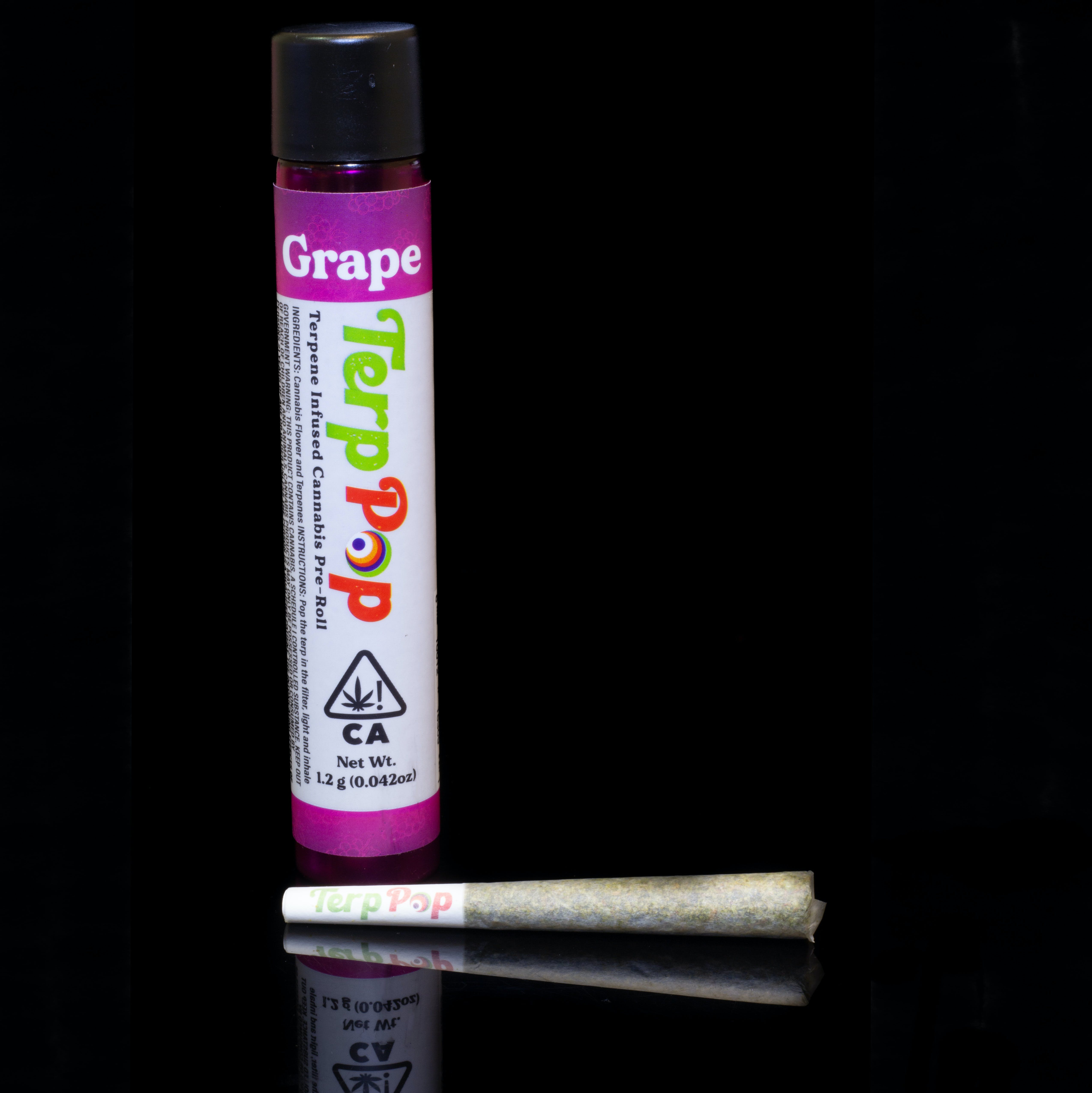 Terp Brand Terp Pop - Grape 1.2 Gram Preroll