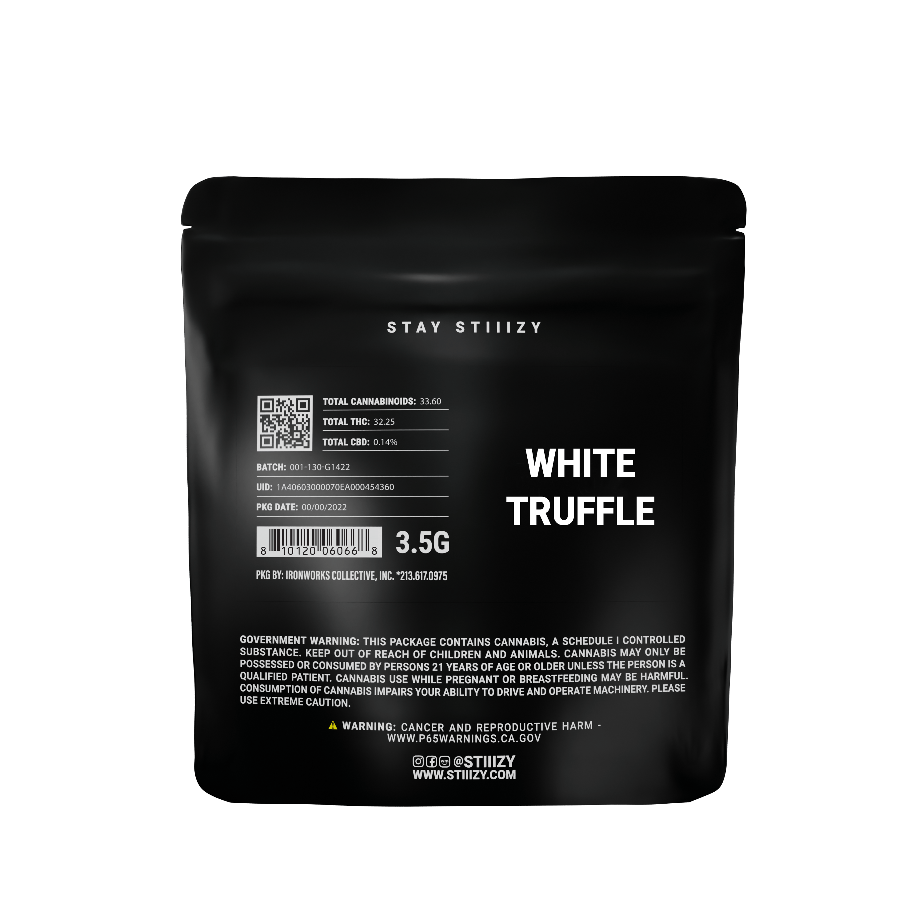 WHITE TRUFFLE - BLACK LABEL 3.5G