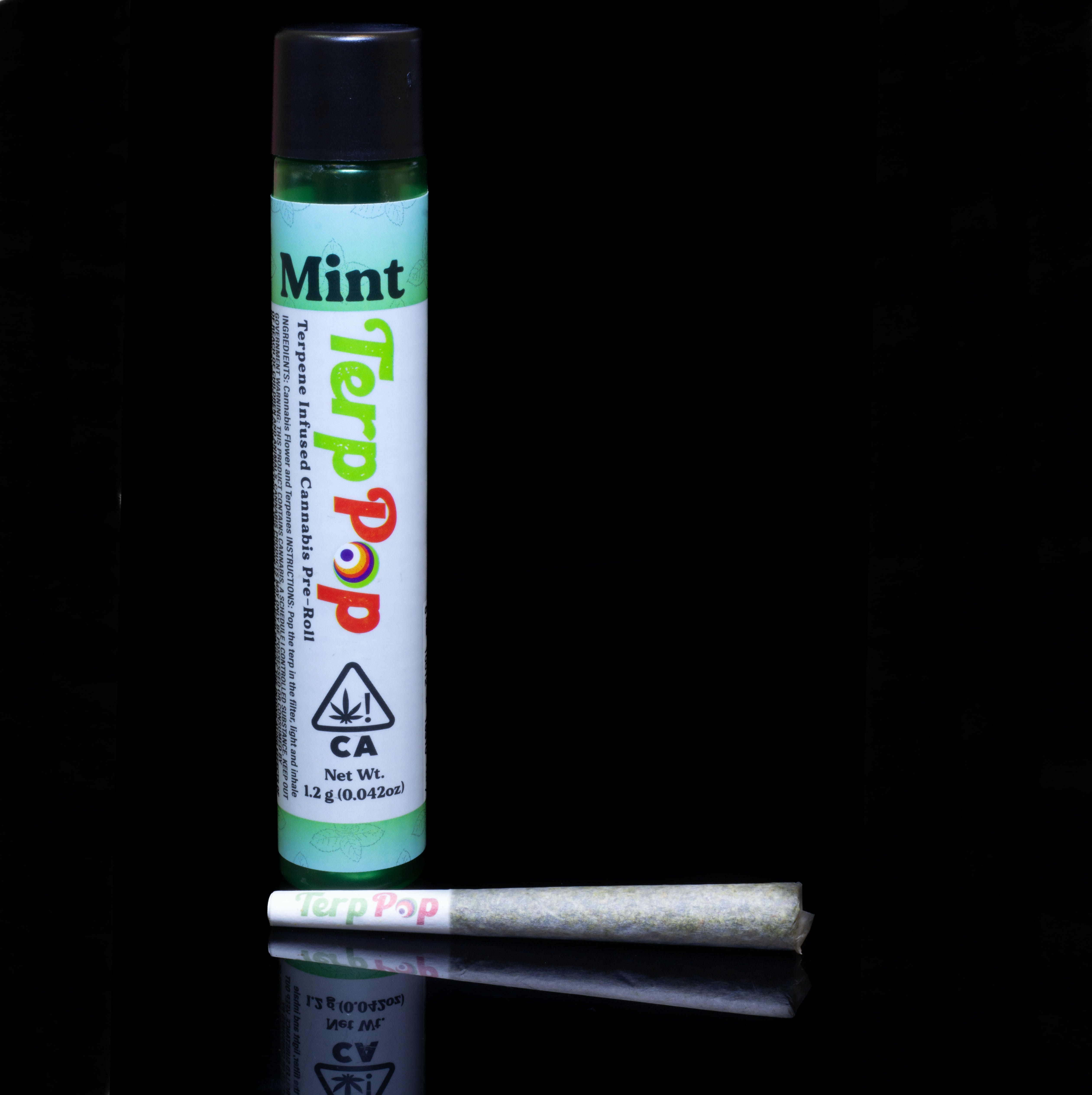 Terp Brand Terp Pop - Mint 1.2 Gram Preroll