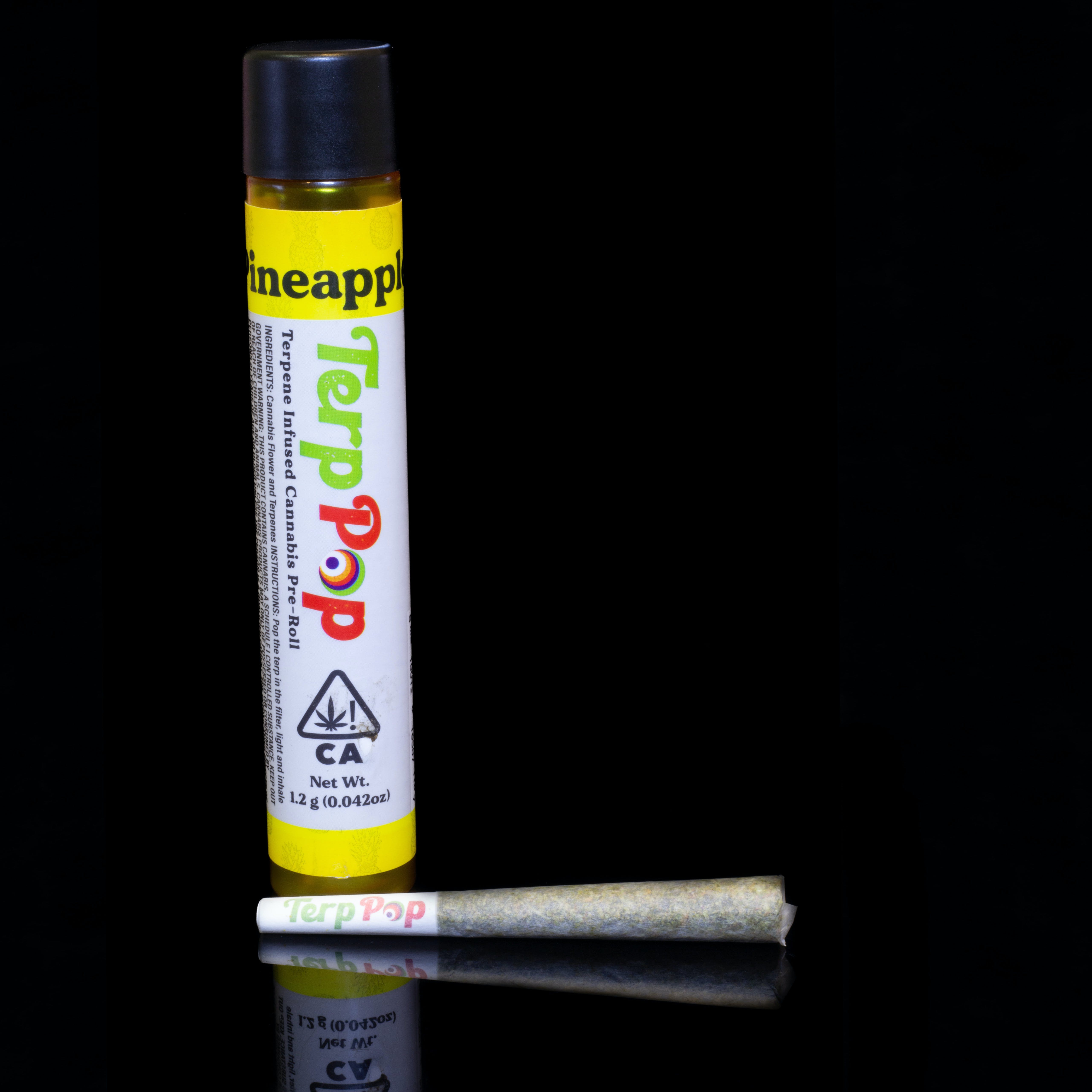 Terp Brand Terp Pop - Pineapple 1.2 Gram Preroll